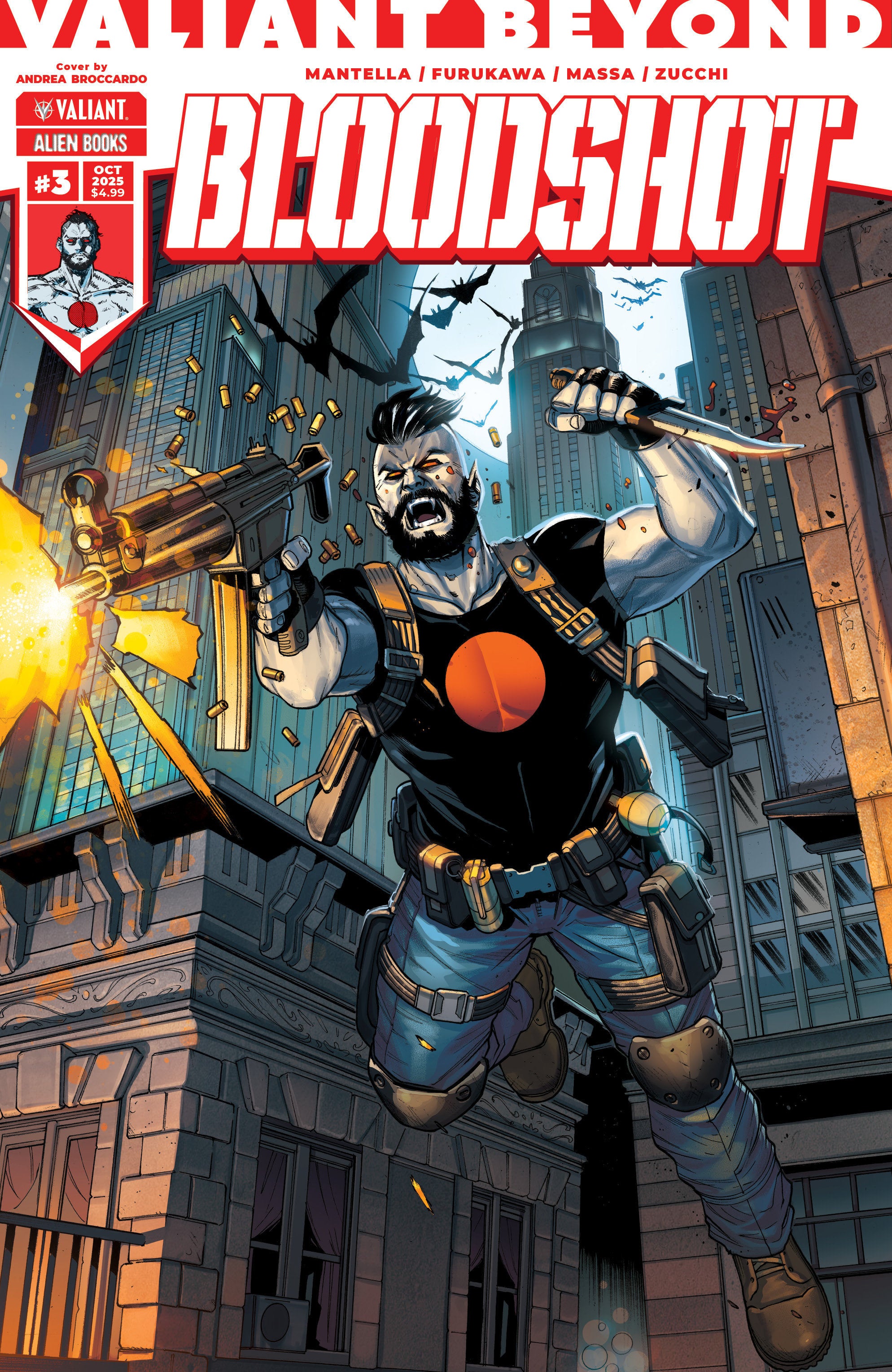 Valiant Beyond: Bloodshot #3 Cover A (Broccardo) | Odin's Place