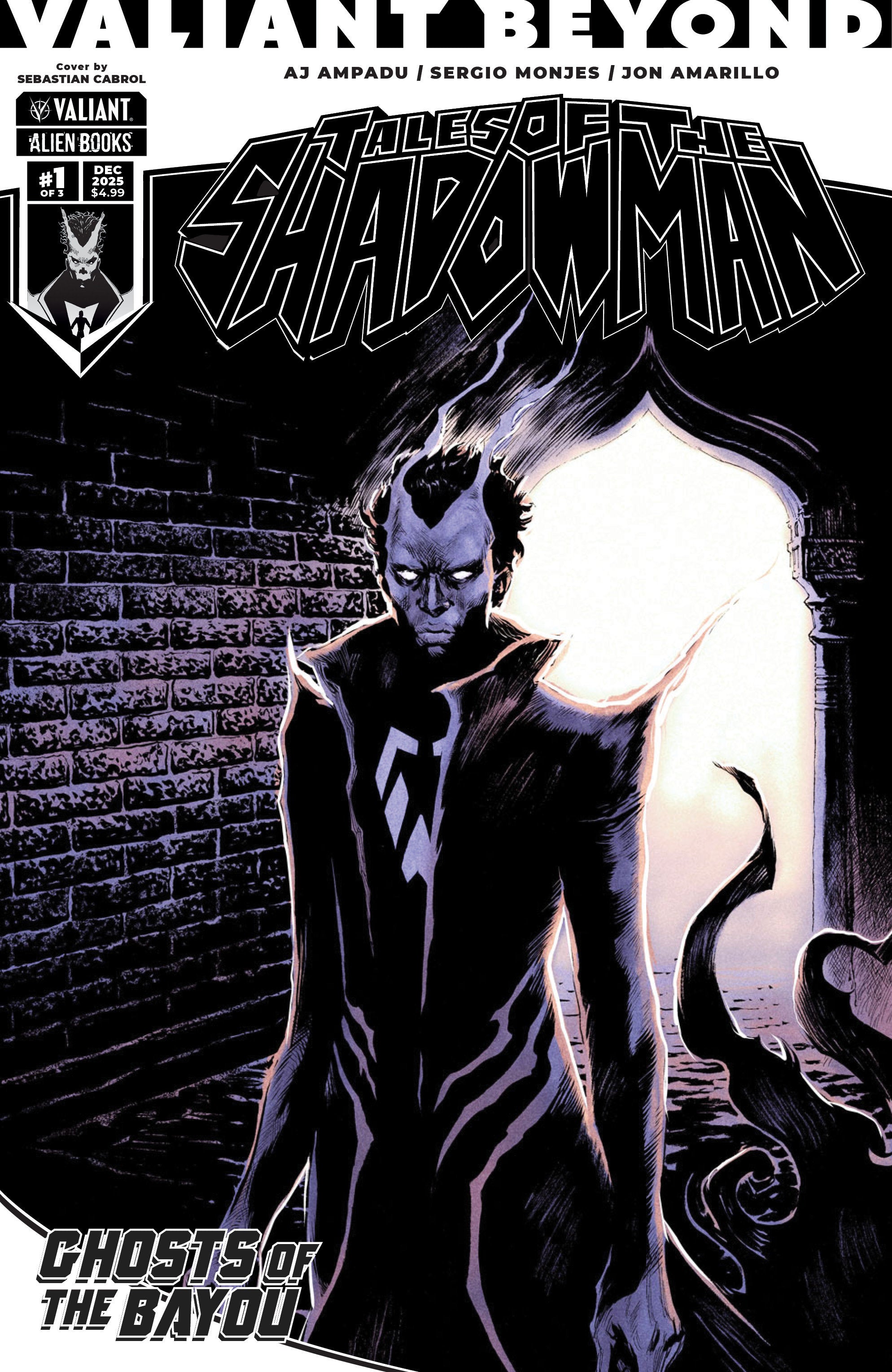 Valiant Beyond: Tales Of The Shadowman #4  Ghosts Of The Bayou #1 Cover A (Cabrol) | Odin's Place