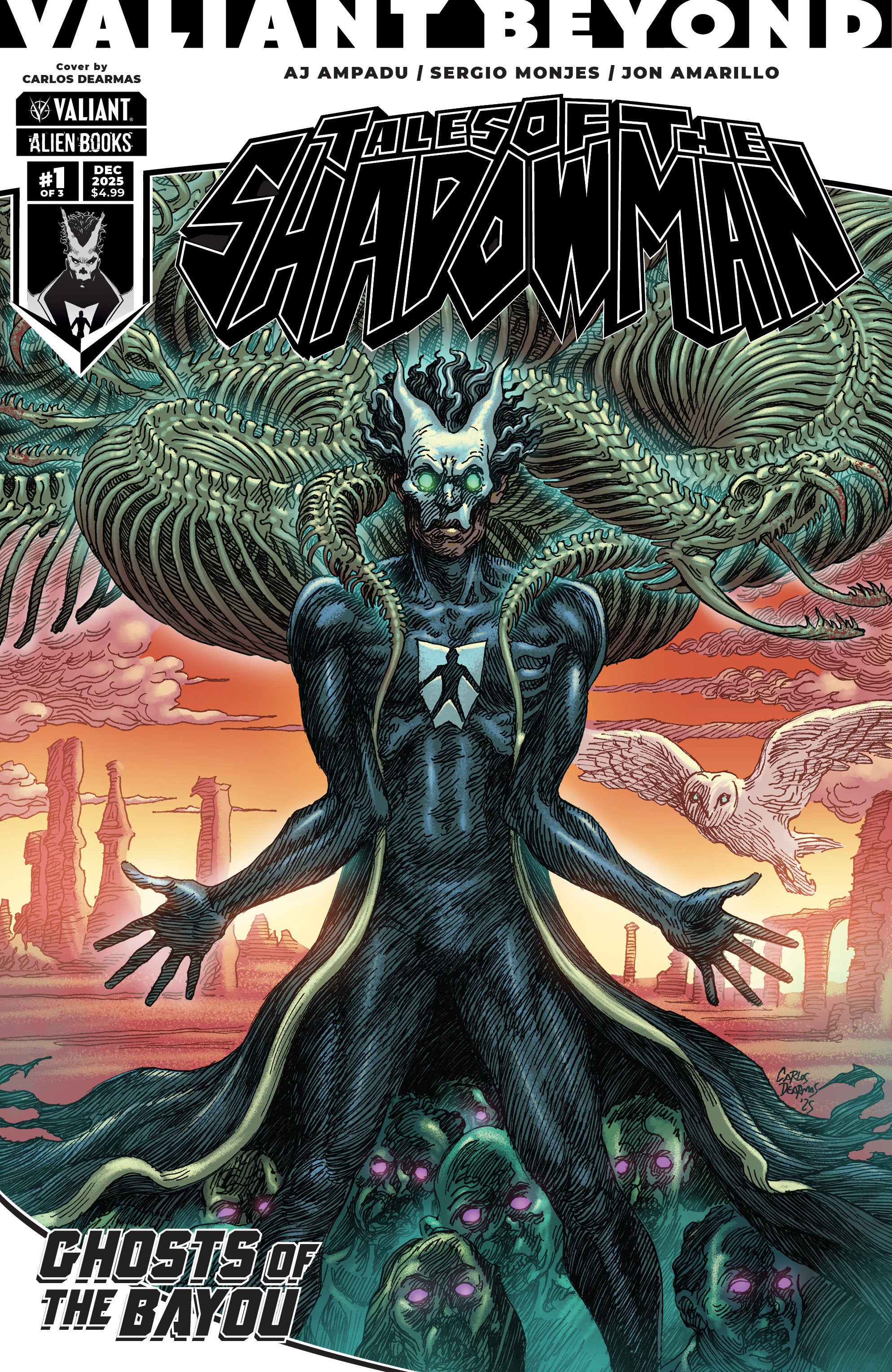 Valiant Beyond: Tales Of The Shadowman #4  Ghosts Of The Bayou #1 Variant C (Dearmas) | Odin's Place