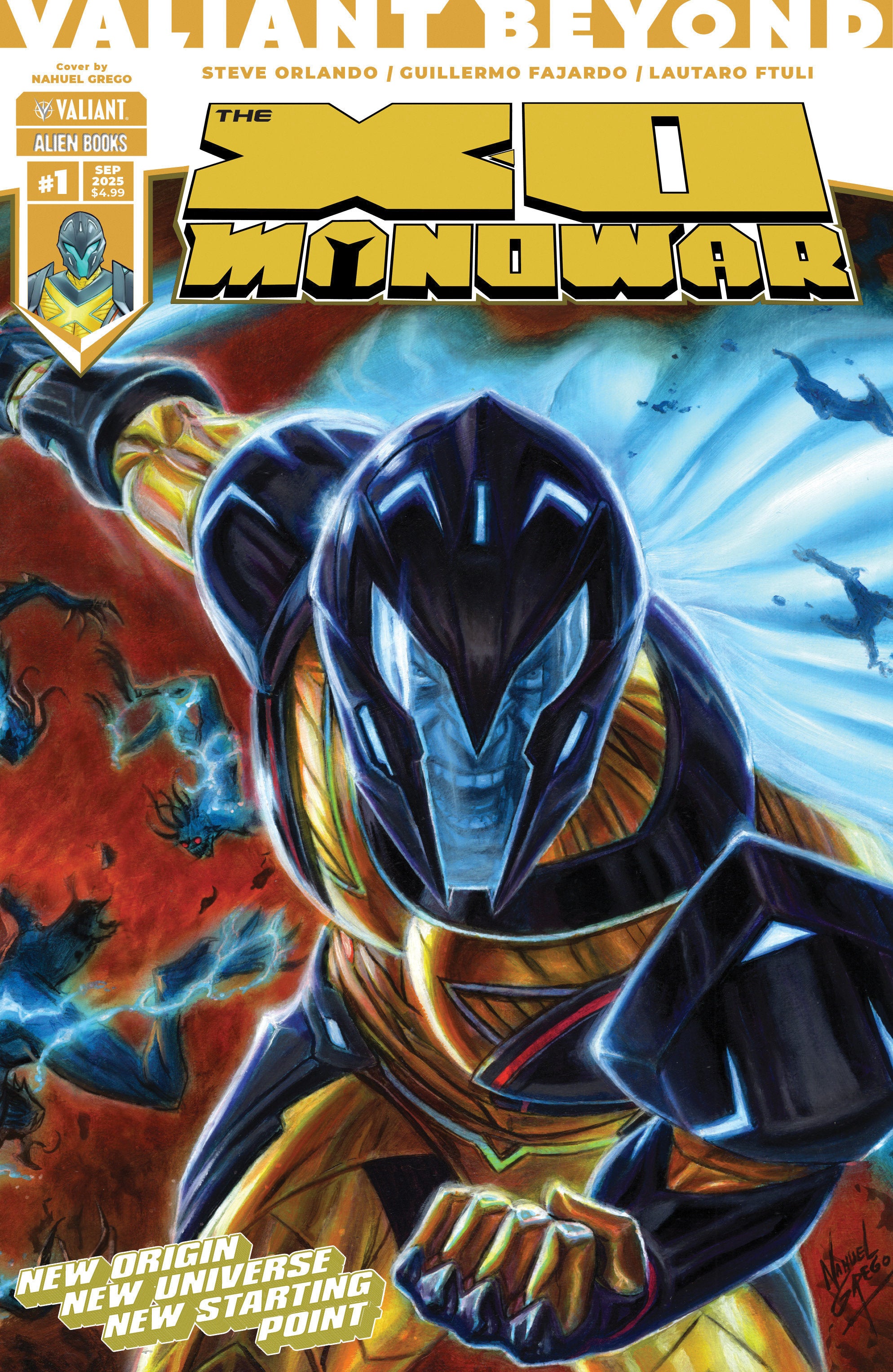 Valiant Beyond: The X O Manowar #1 Variant B (Grego Wraparound Variant) | Odin's Place