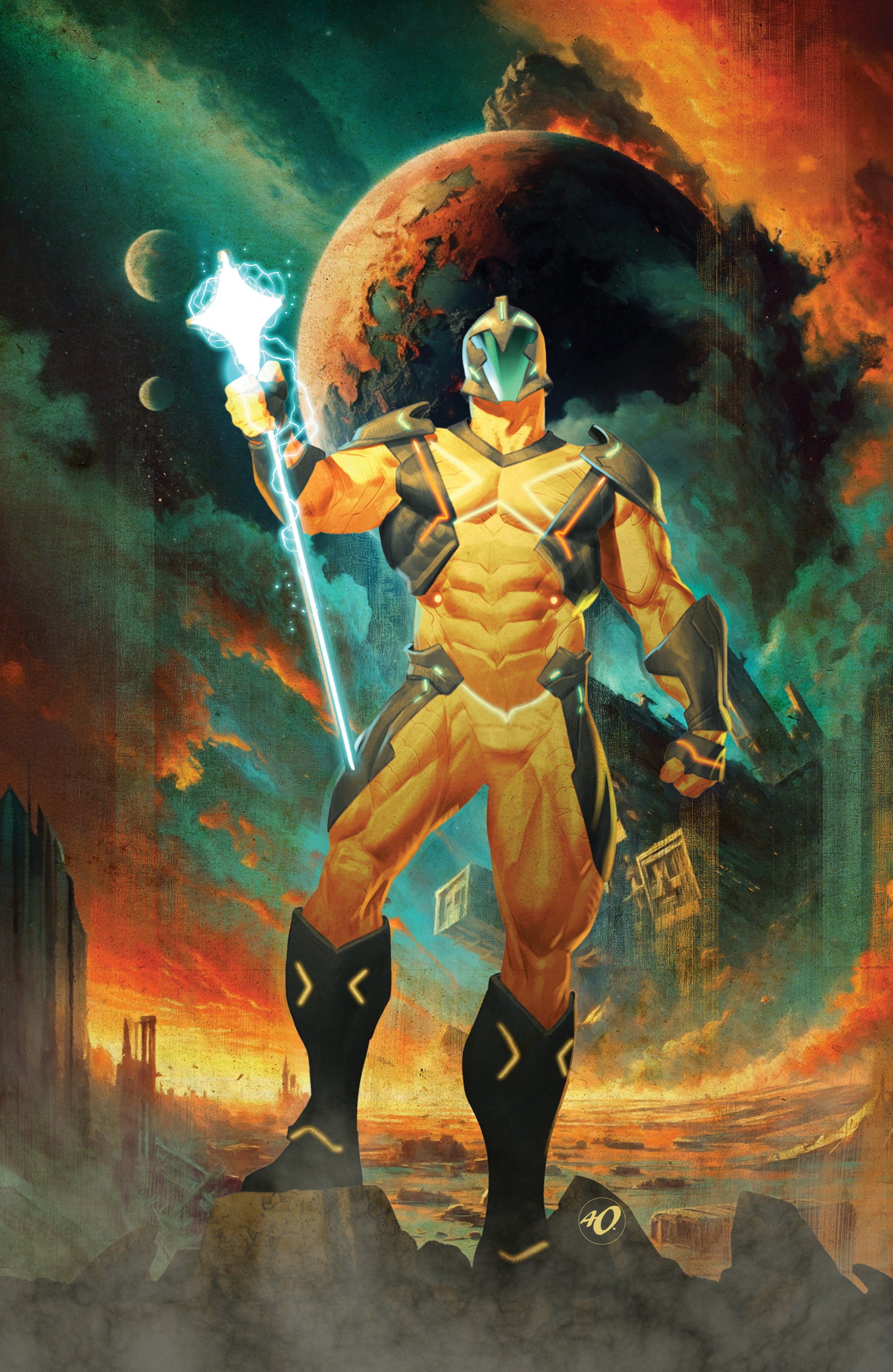 Valiant Beyond: The X O Manowar #1 Variant E (Olivetti Full Art) | Odin's Place
