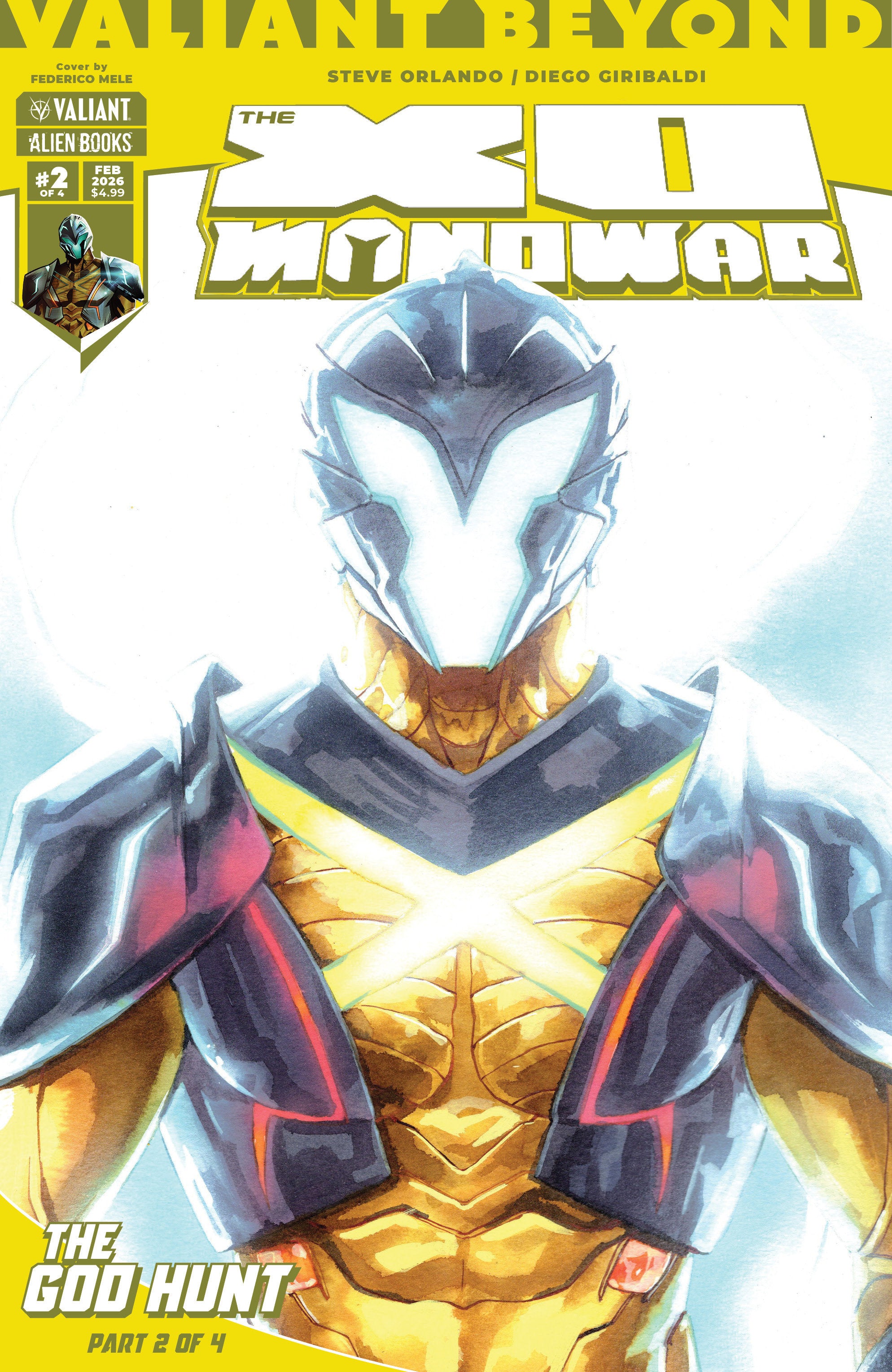 Valiant Beyond: The X O Manowar #6  The God Hunt #2 Variant B (Mele) | Odin's Place