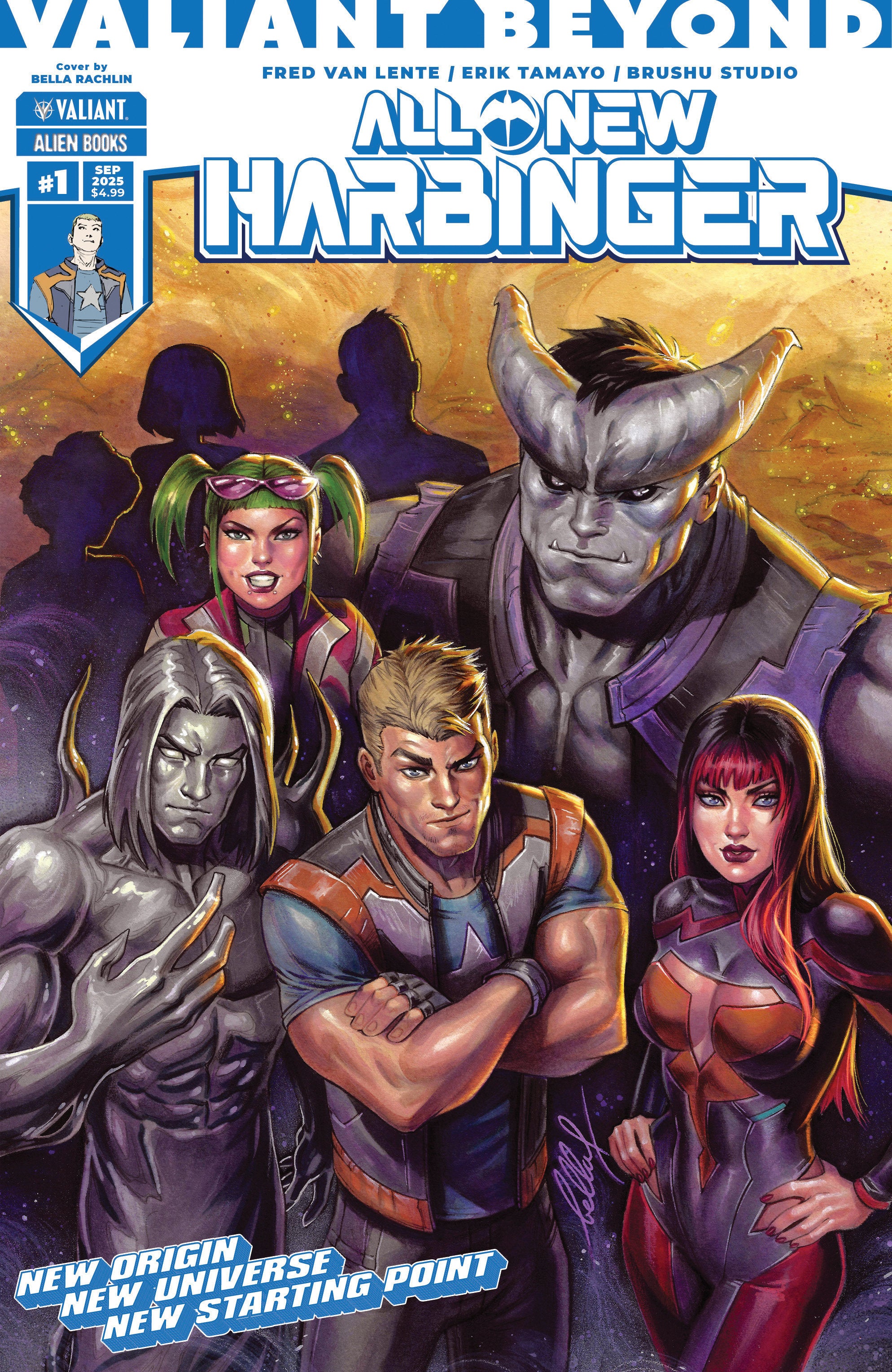 Valiant Beyond: All New Harbinger #1 Cover A (Rachlin) | Odin's Place