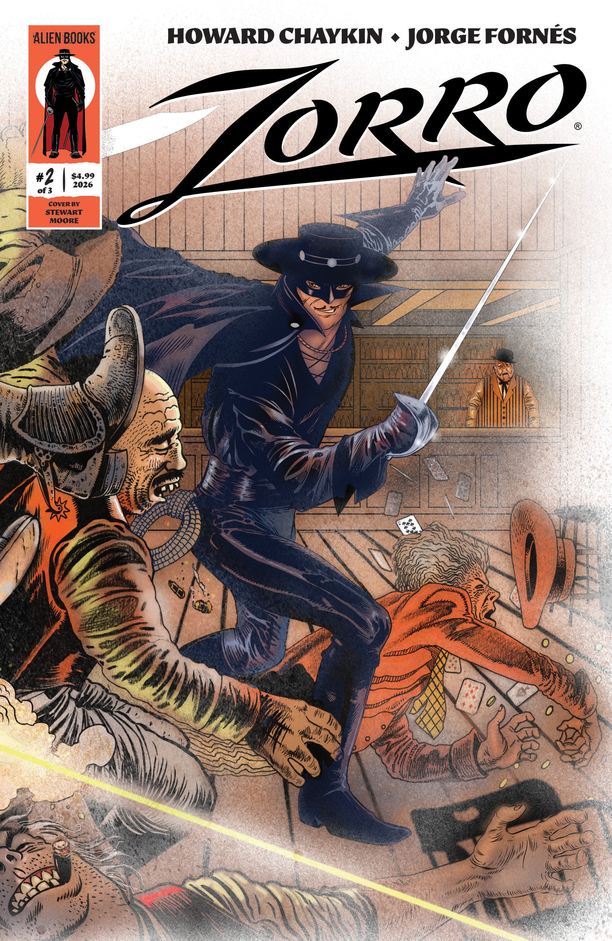 Zorro #2 Cover A (Moore Wraparound Variant) | Odin's Place