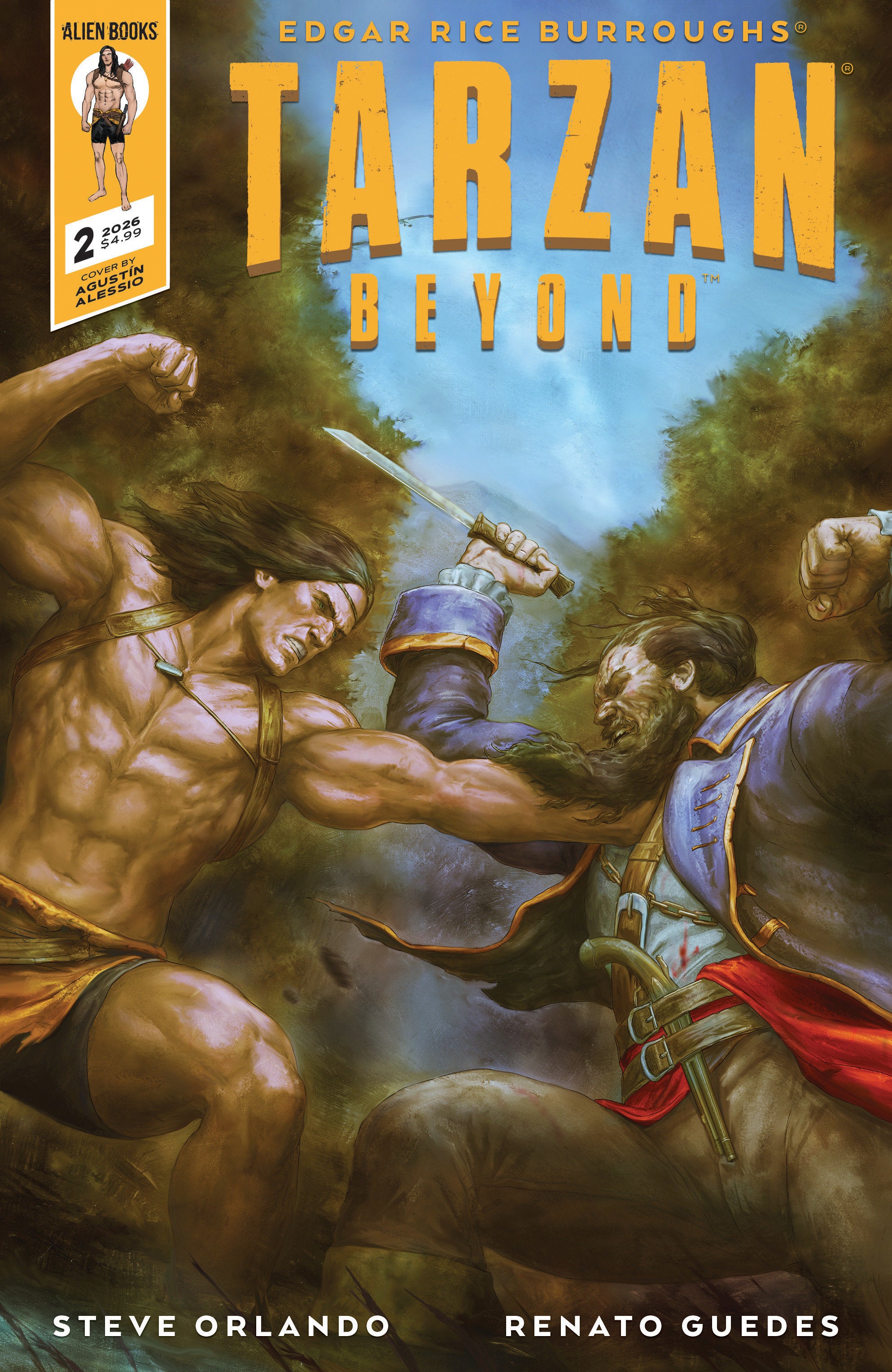 Tarzan Beyond #2 Cover A (Alessio) | Odin's Place