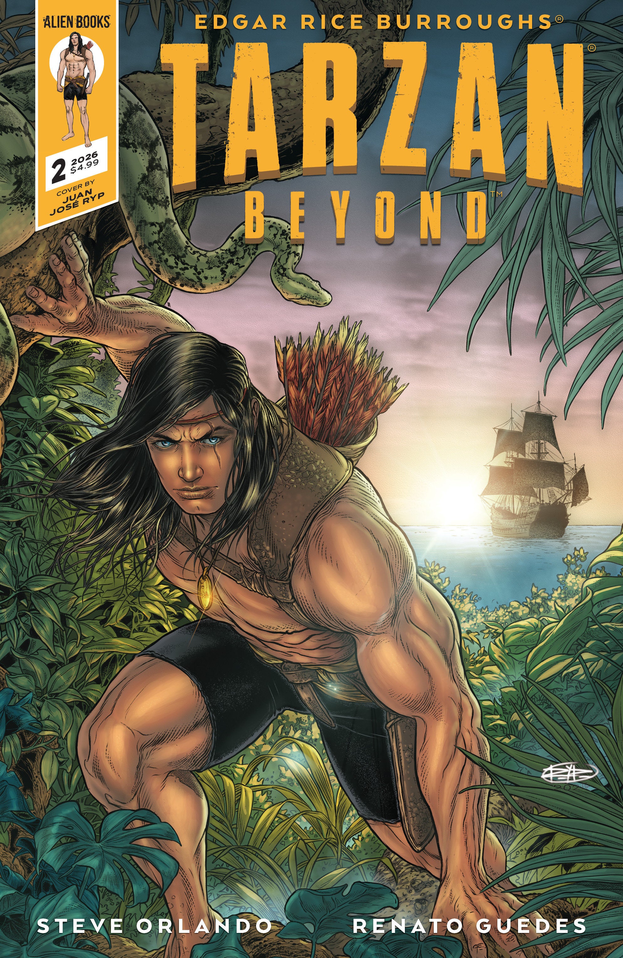 Tarzan Beyond #2 Variant B (Ryp) | Odin's Place