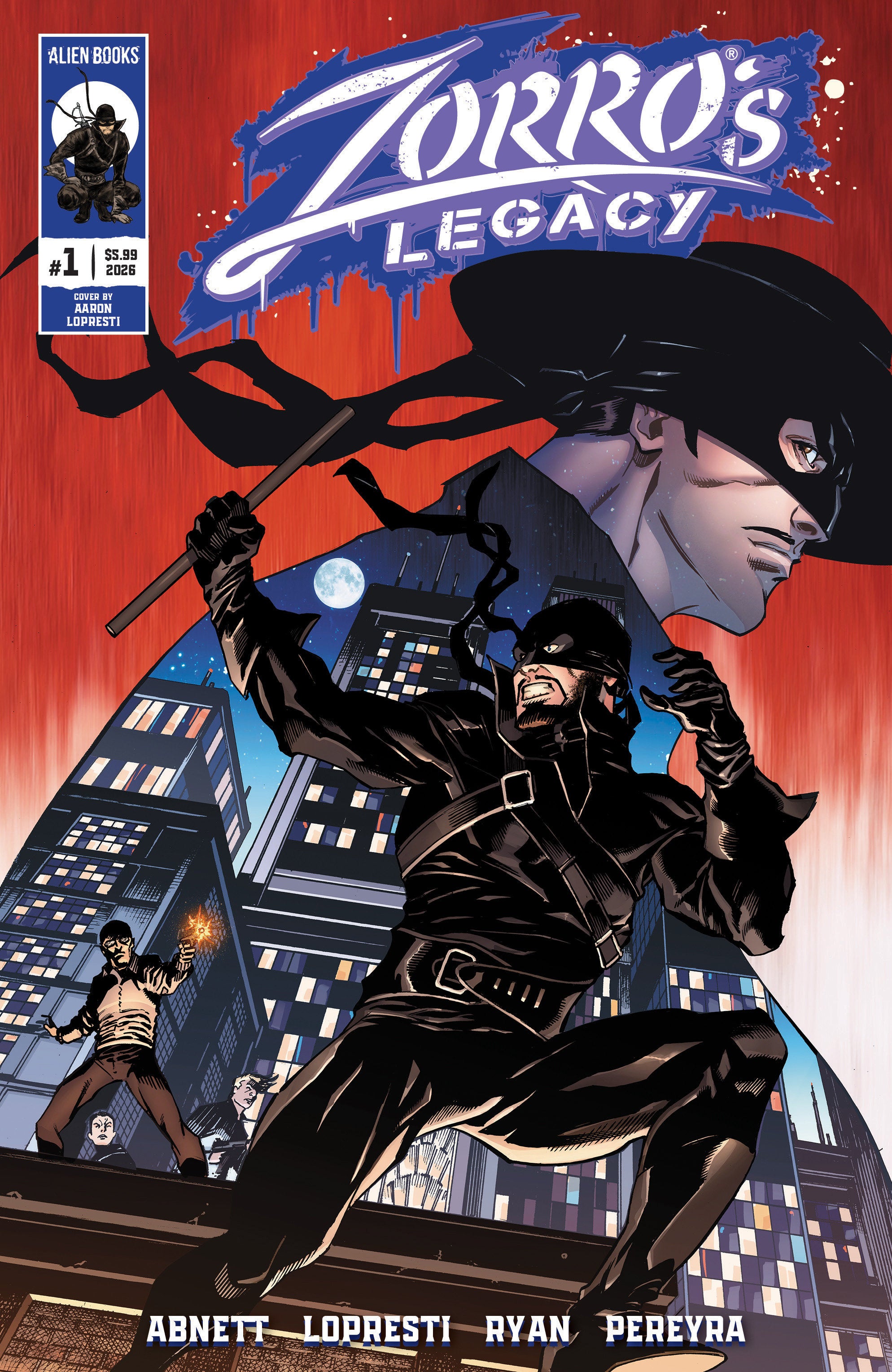 Zorro's Legacy #1 Cover A (Lopresti) | Odin's Place