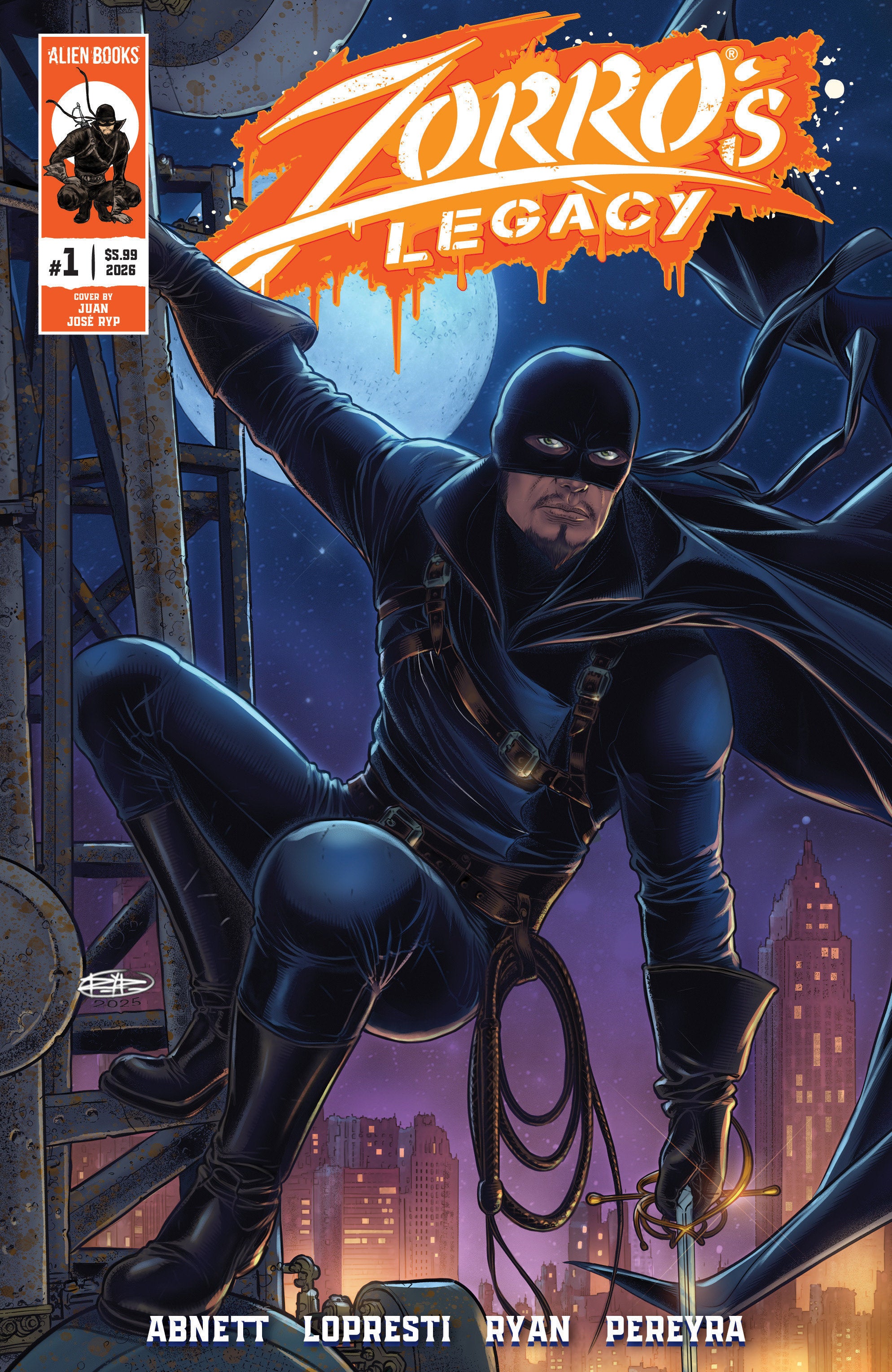 Zorro's Legacy #1 Variant B (Ryp) | Odin's Place