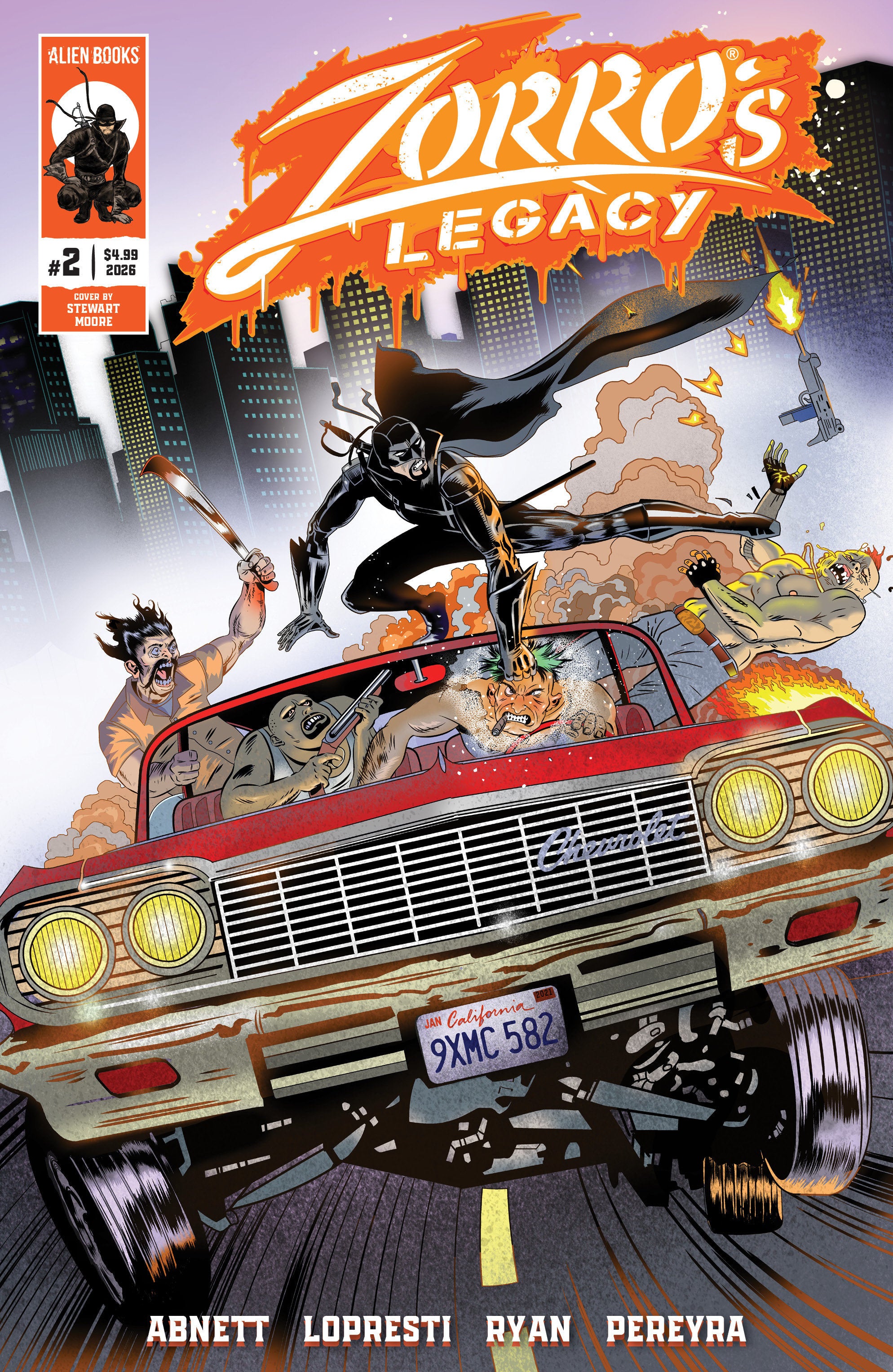 Zorro's Legacy #2 Variant B (Moore) | Odin's Place