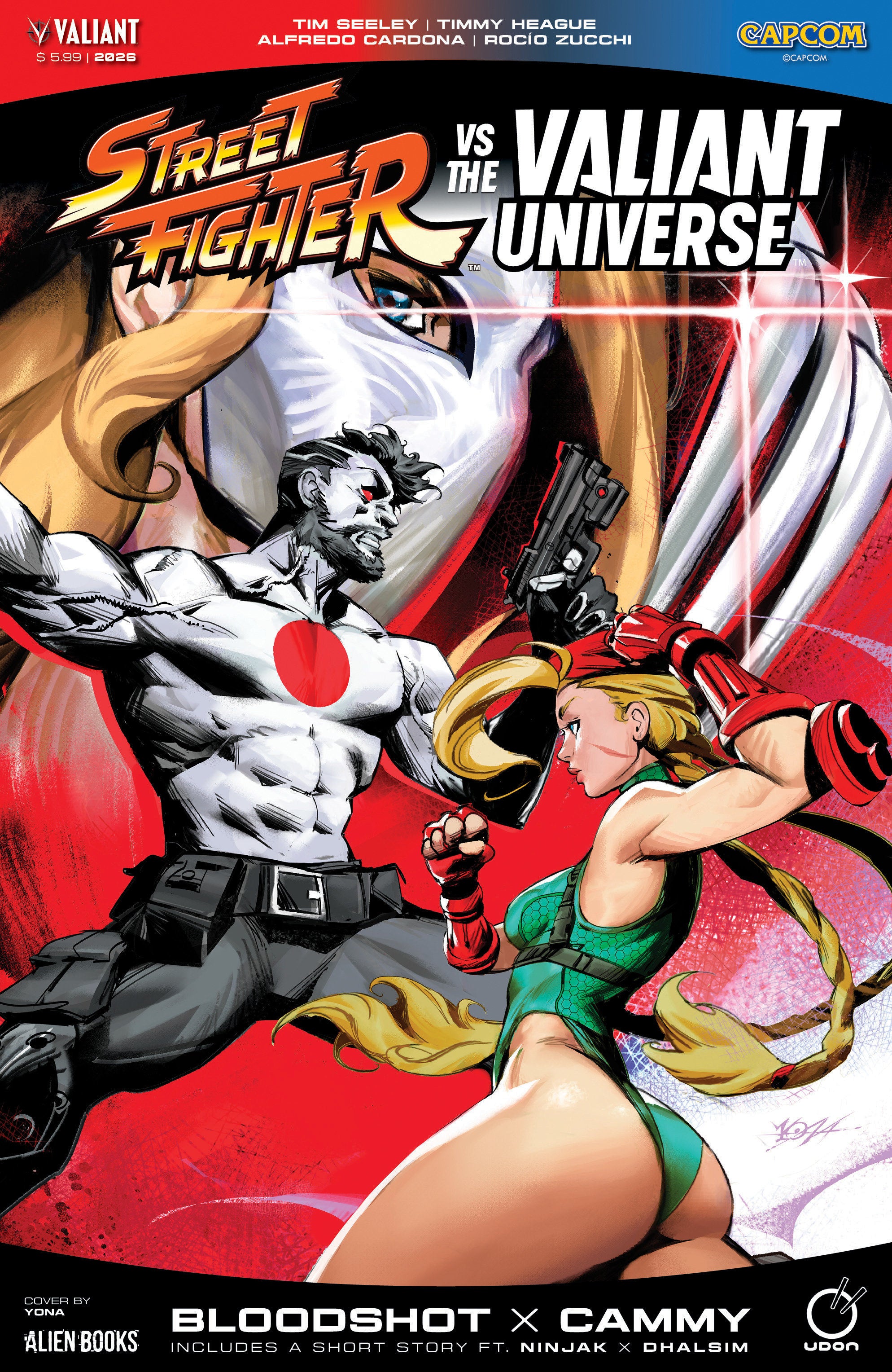 Street Fighter vs. The Valiant Universe Special Variant B (Yonas) | Odin's Place