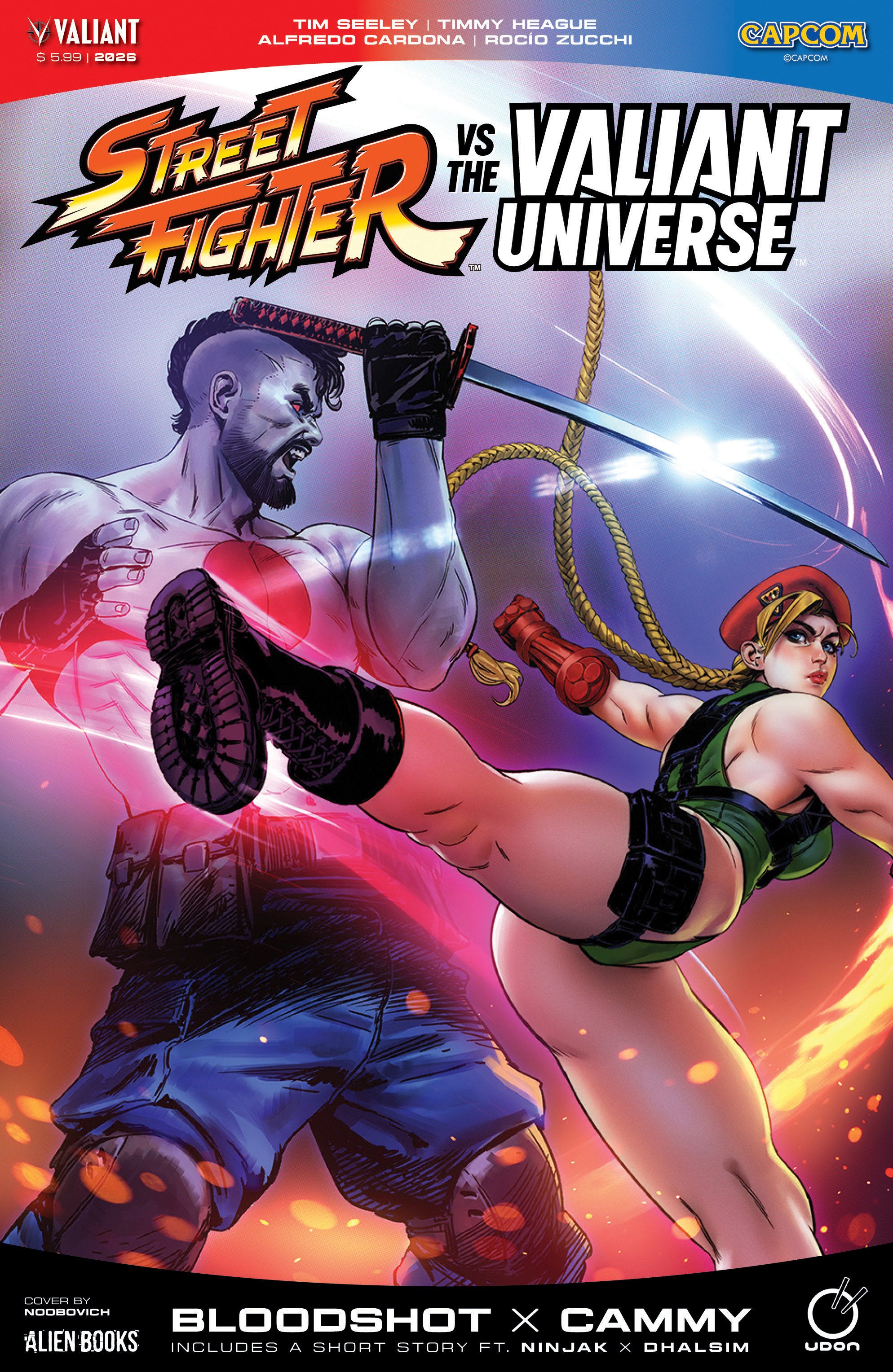 Street Fighter vs. The Valiant Universe Special Variant D (Noobovich) | Odin's Place