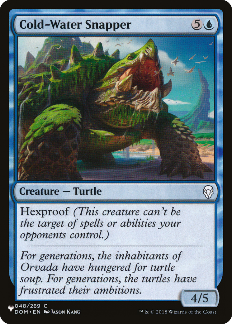 Cold-Water Snapper [The List] | Odin's Place