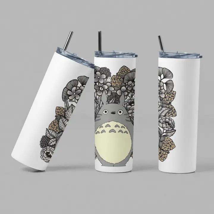 The Geek Boutique: Black & White Totoro Tumbler | Odin's Place