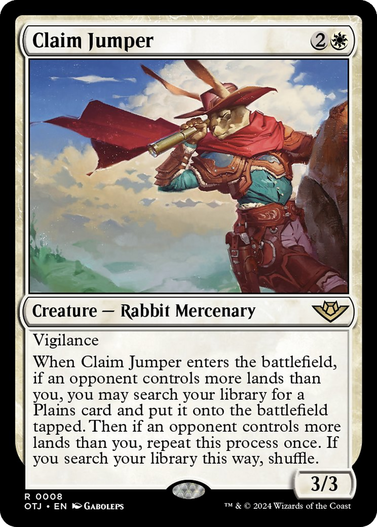 Claim Jumper [Outlaws of Thunder Junction] | Odin's Place