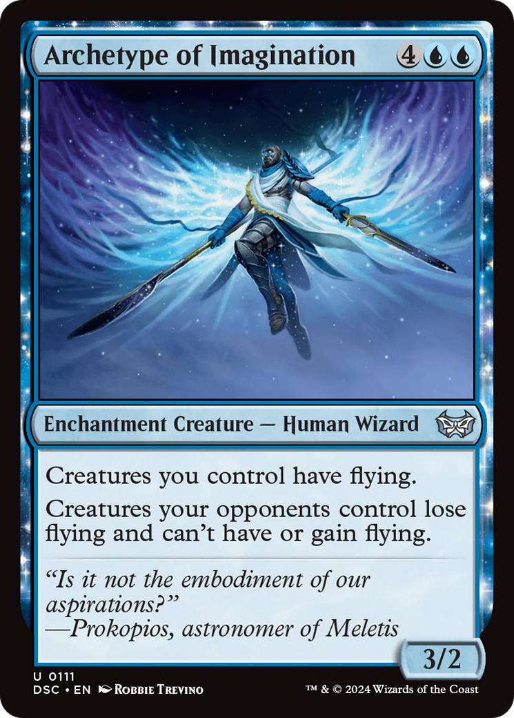 Archetype of Imagination [Duskmourn: House of Horror Commander] | Odin's Place