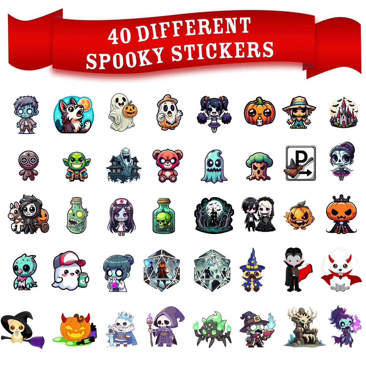 1985 Games: Fright Night Mystery Dice – Spooky Dice, Pin and Sticker Blind Bag | Odin's Place