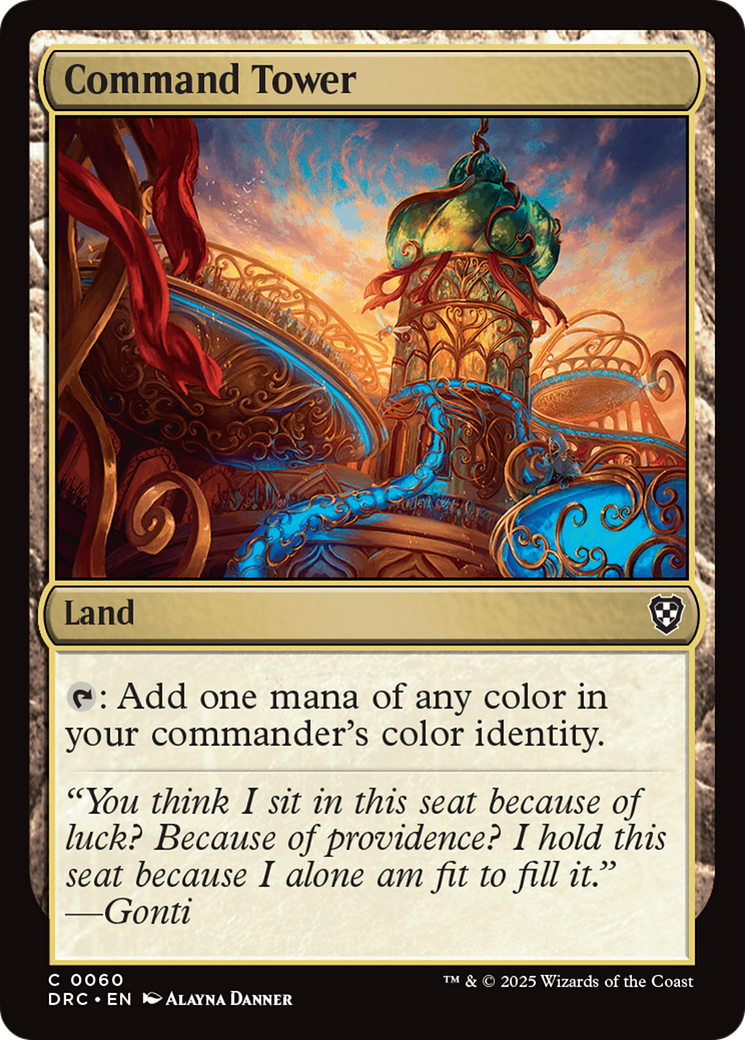Command Tower (0060) [Aetherdrift Commander] | Odin's Place