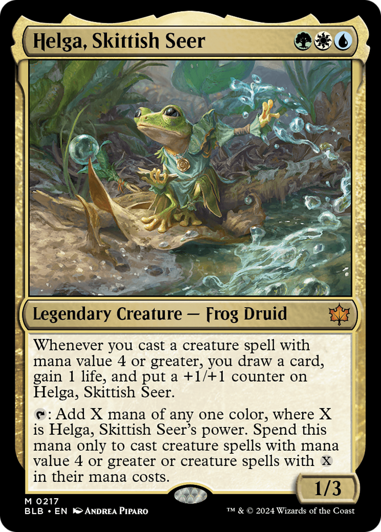 Helga, Skittish Seer [Bloomburrow] | Odin's Place