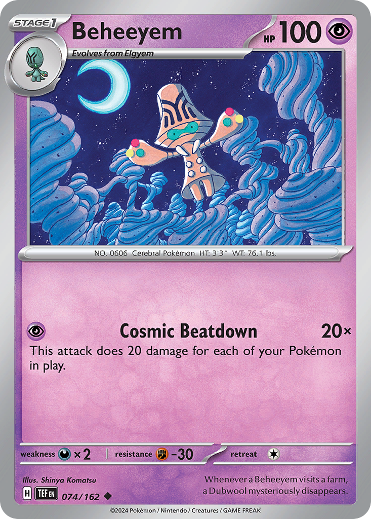 Beheeyem (074/162) [Scarlet & Violet: Temporal Forces] | Odin's Place