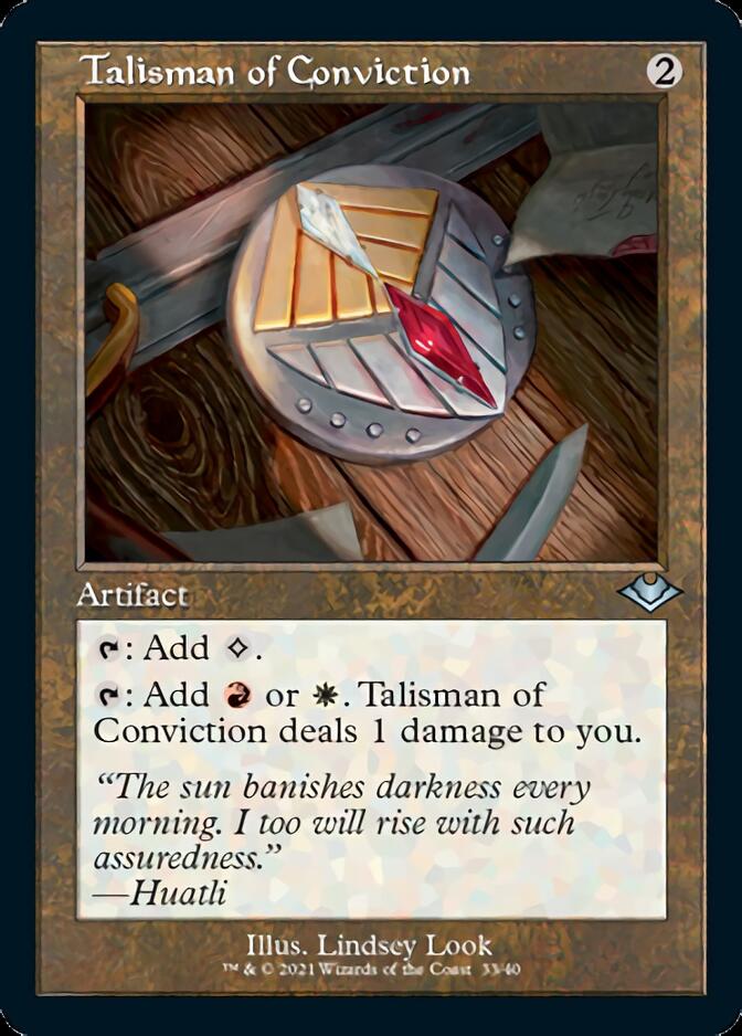 Talisman of Conviction (Retro) [Modern Horizons] | Odin's Place