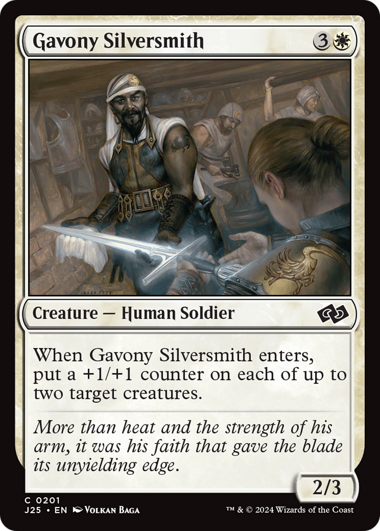 Gavony Silversmith [Foundations Jumpstart] | Odin's Place