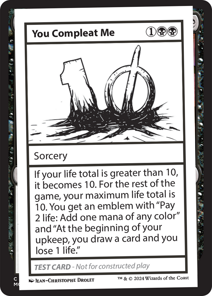 You Compleat Me [Mystery Booster 2 Playtest Cards] | Odin's Place