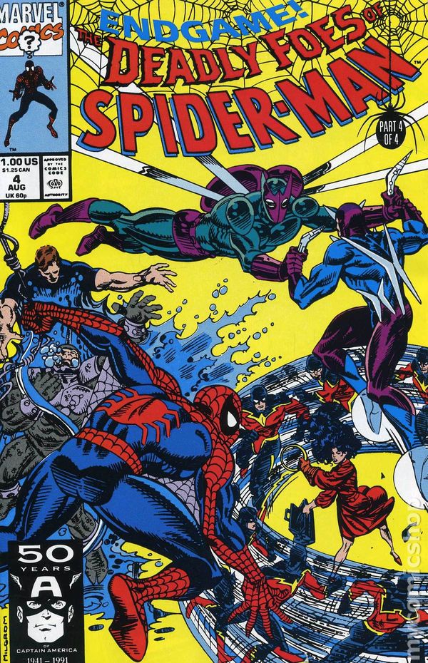Deadly Foes of Spider-Man (1991) #4 | Odin's Place