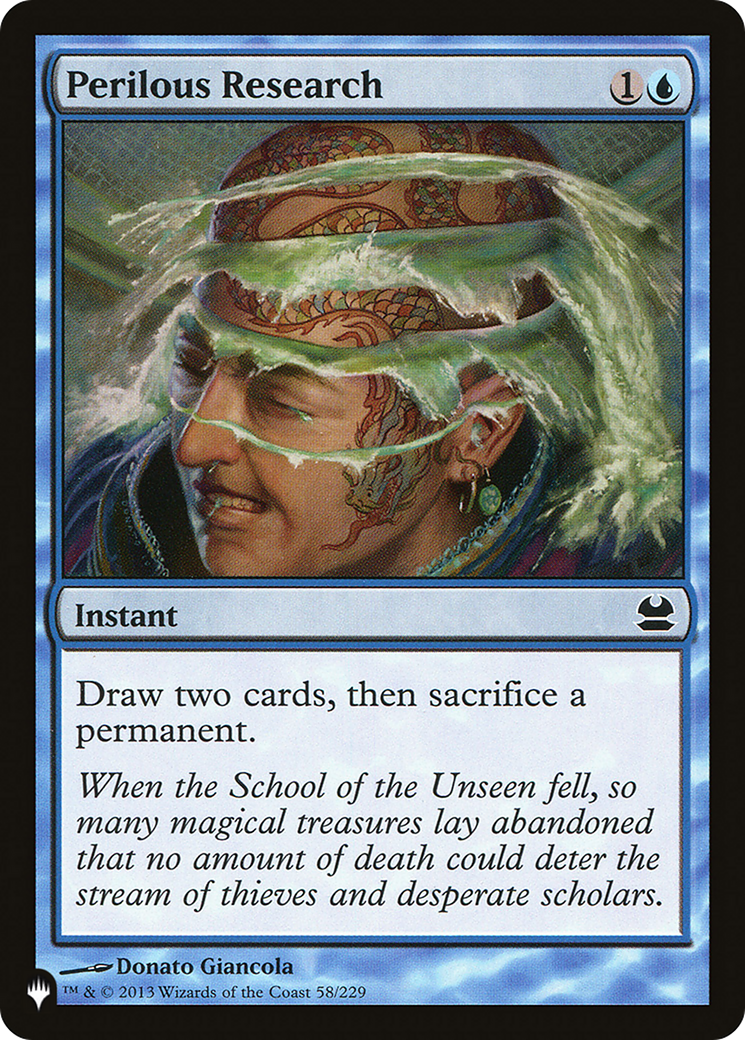 Perilous Research [The List] | Odin's Place