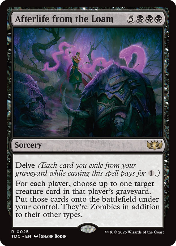 Afterlife from the Loam [Tarkir: Dragonstorm Commander] | Odin's Place