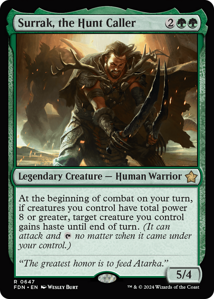 Surrak, the Hunt Caller [Foundations] | Odin's Place