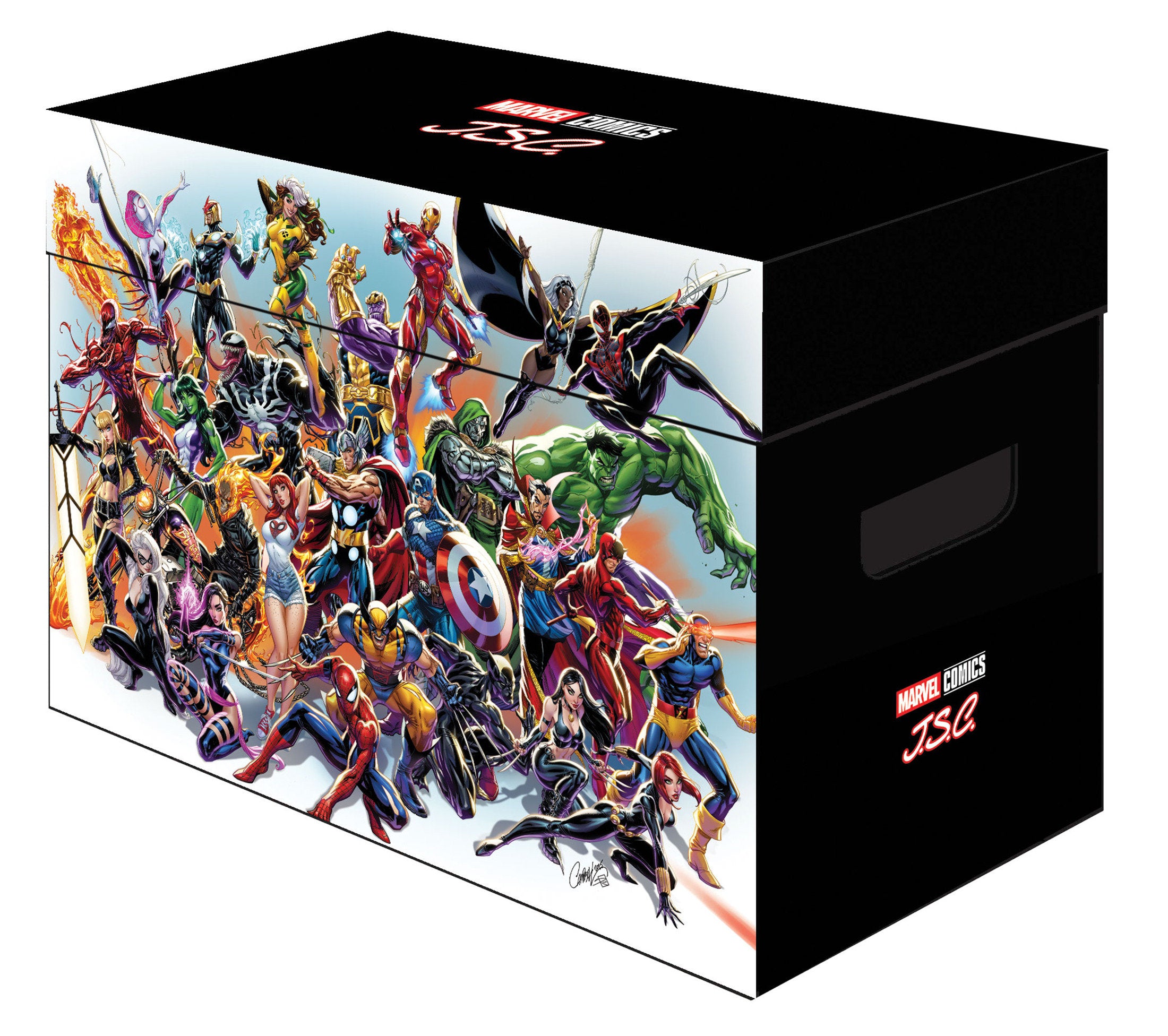 Marvel Graphic Comic Box: Marvel Universe By J. Scott Campbell [Bundles Of 5] | Odin's Place