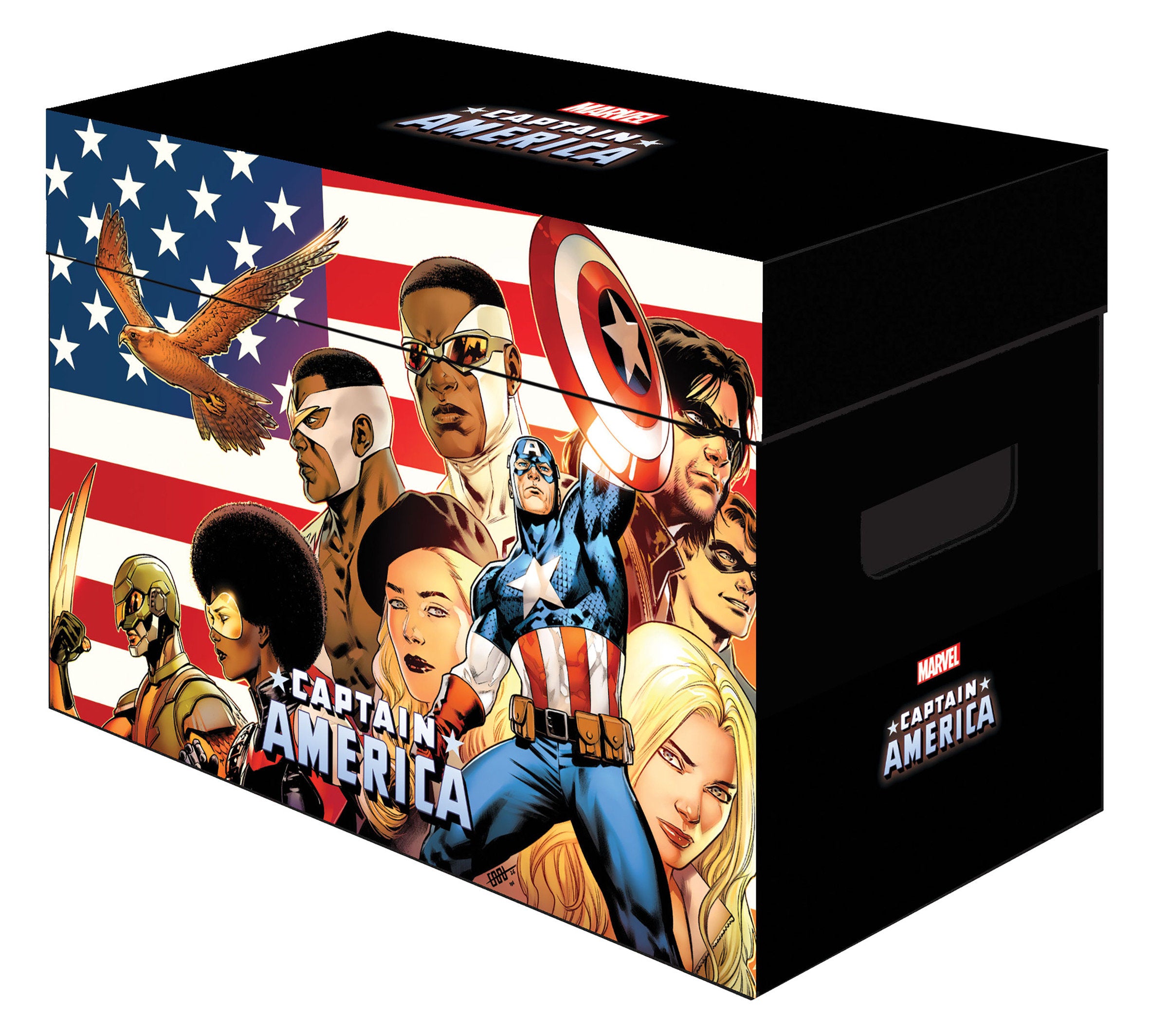 Marvel Graphic Comic Box: Captain America [Bundles Of 5] | Odin's Place