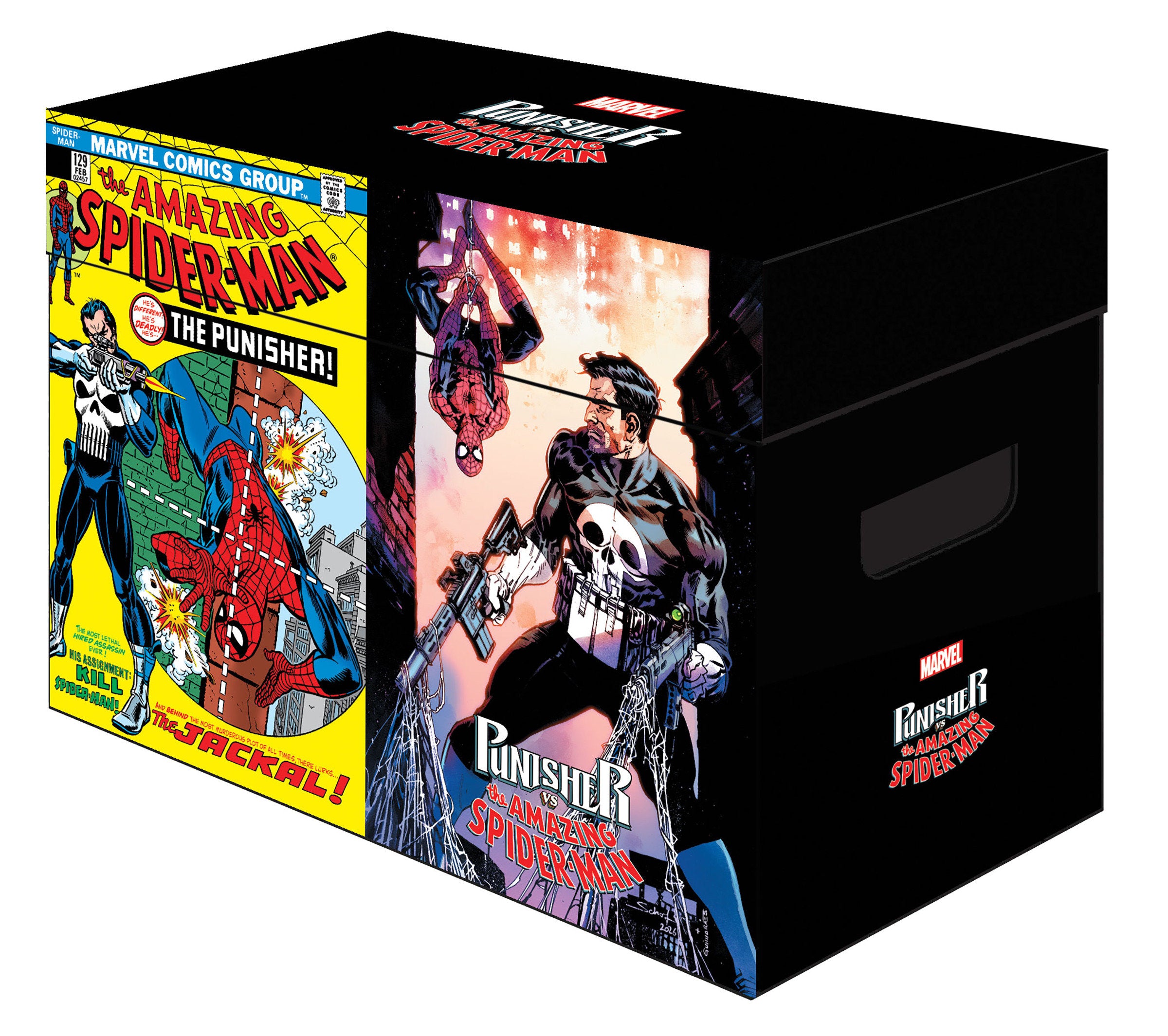 Marvel Graphic Comic Box: Punisher/Spider-Man [Bundles Of 5] | Odin's Place