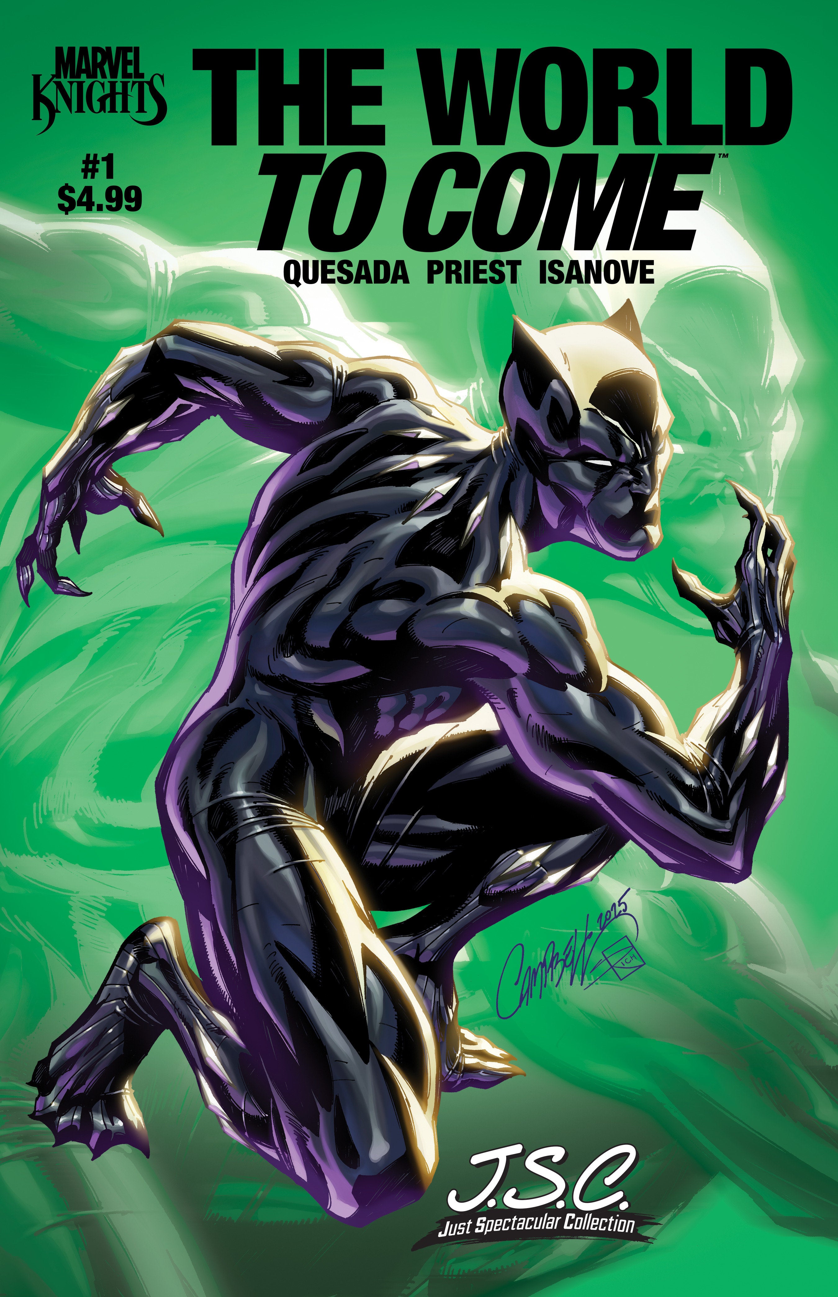 Marvel Knights: The World To Come #3 J. Scott Campbell Just Spectacular Collection Variant | Odin's Place