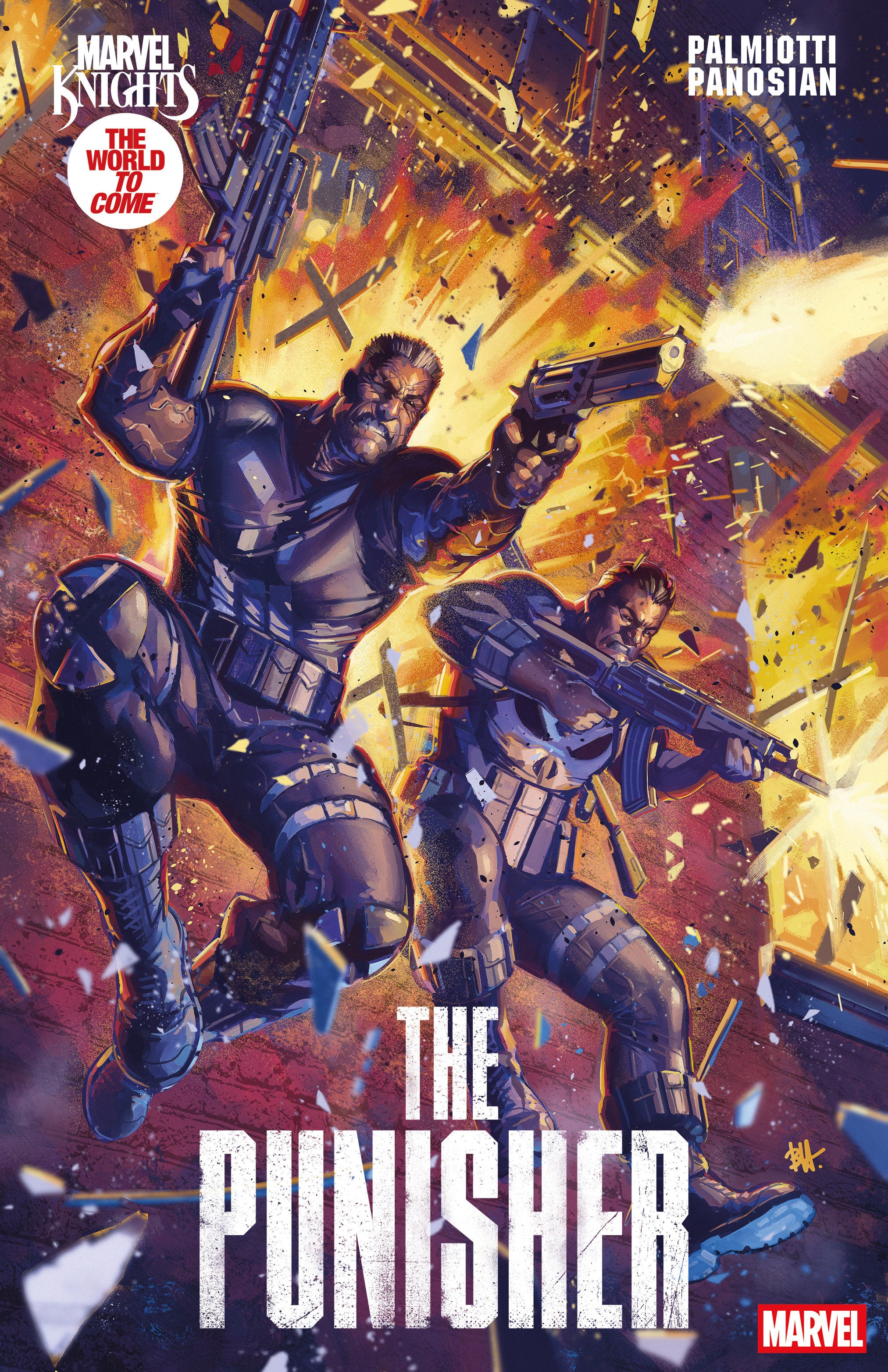 Marvel Knights: Punisher #1 Ben Harvey Variant | Odin's Place