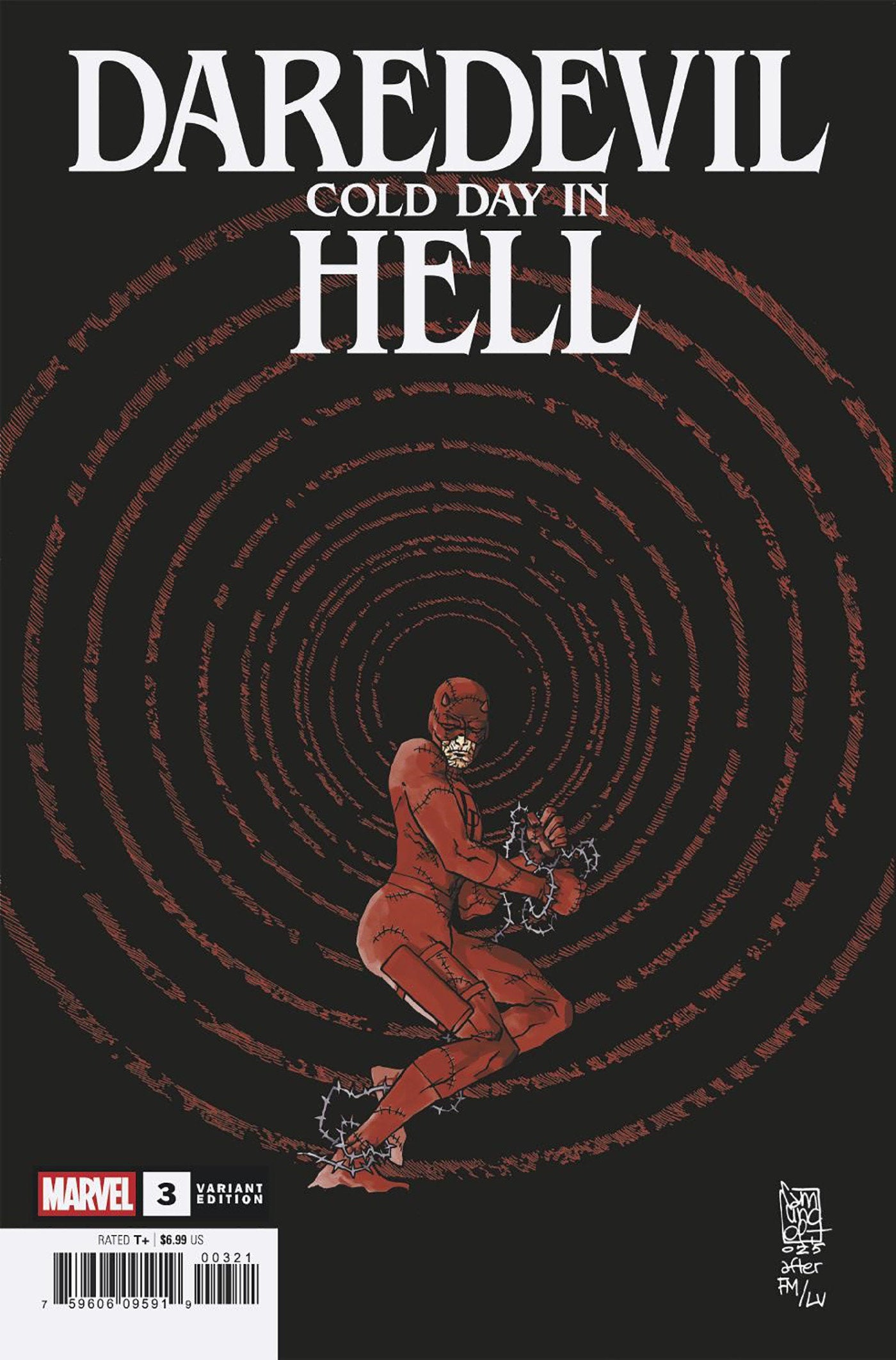 Daredevil: Cold Day In Hell #3 Giuseppe Camuncoli Variant | Odin's Place
