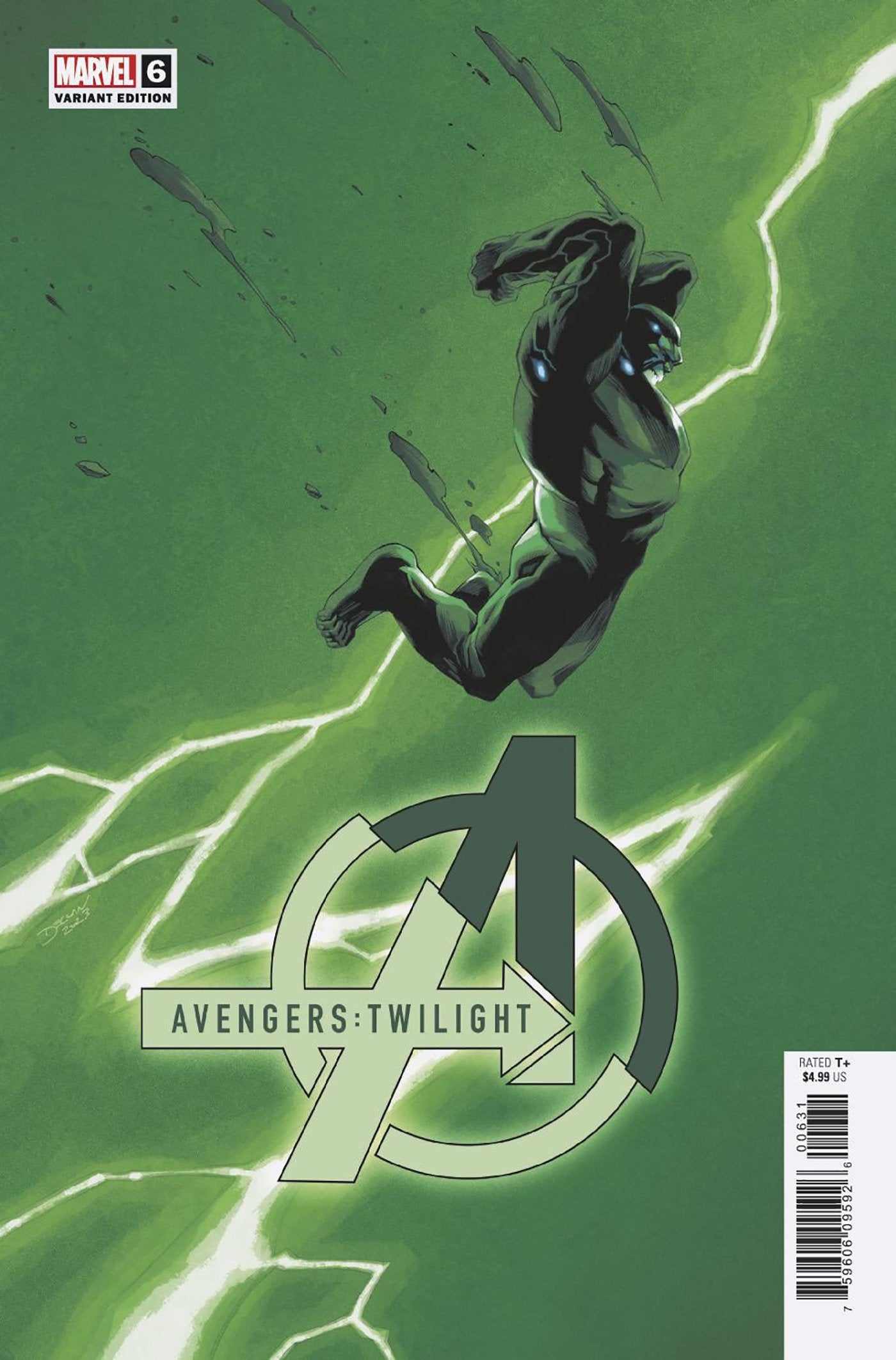 Avengers: Twilight #6 Declan Shalvey Lightning Bolt Variant | Odin's Place