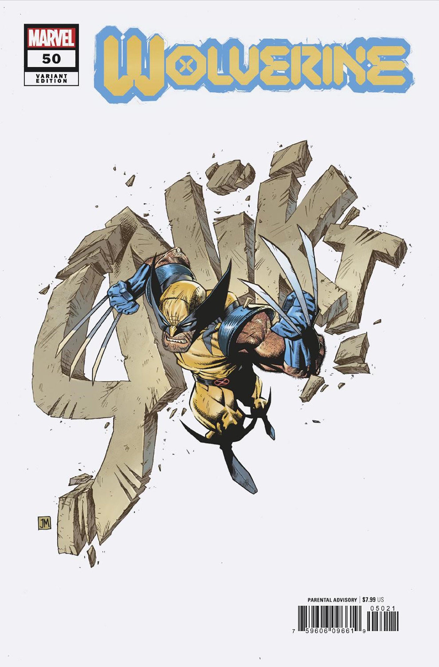 Wolverine #50 Justin Mason Snikt Variant | Odin's Place