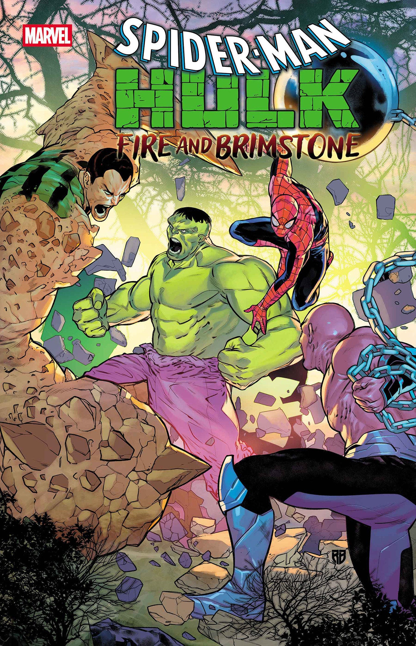 Spider-Man/Hulk: Fire And Brimstone #1 Poster | Odin's Place