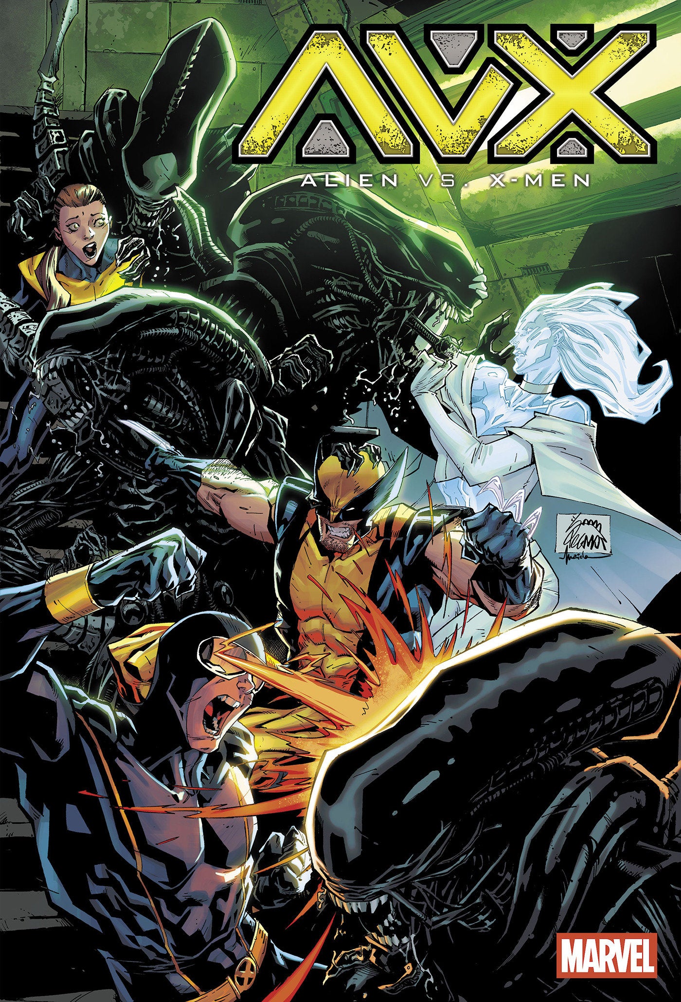 Alien vs. X-Men #1 Poster | Odin's Place