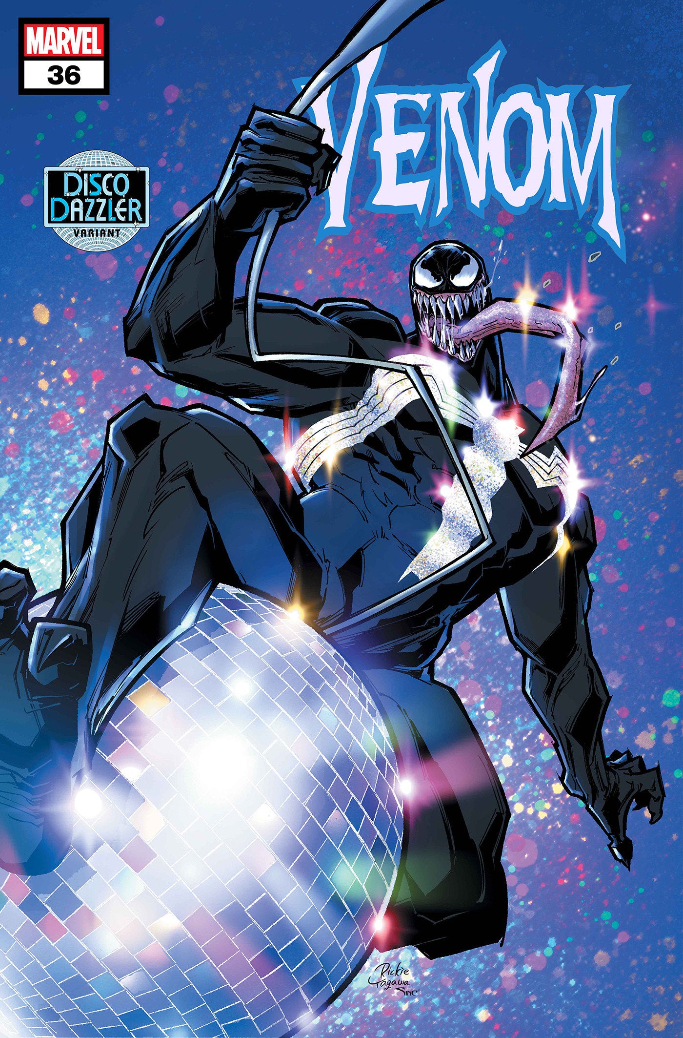 Venom #36 Rickie Yagawa Disco Dazzler Variant | Odin's Place