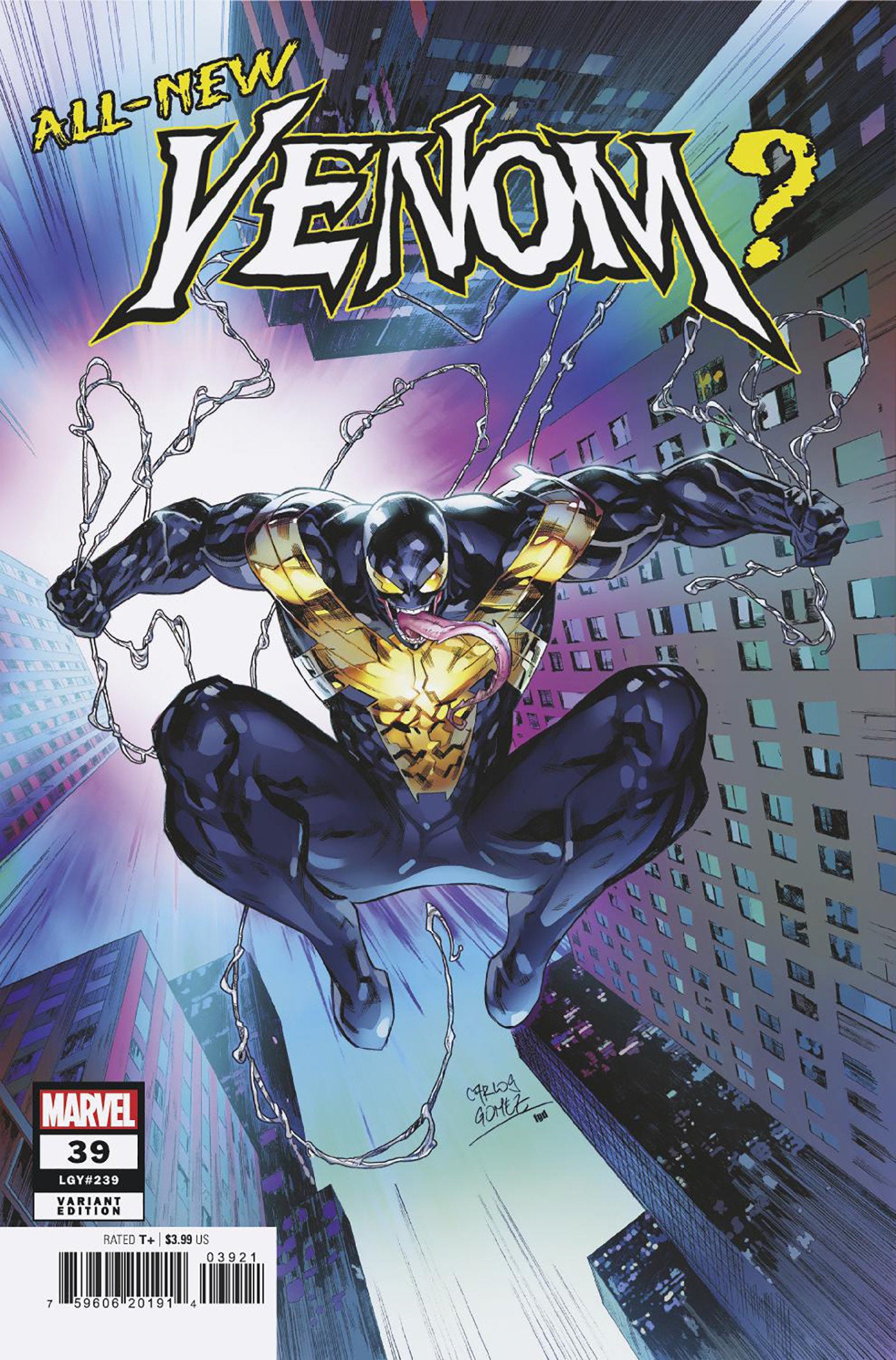 Venom #39 Carlos Gomez Foreshadow Variant [Vw] | Odin's Place