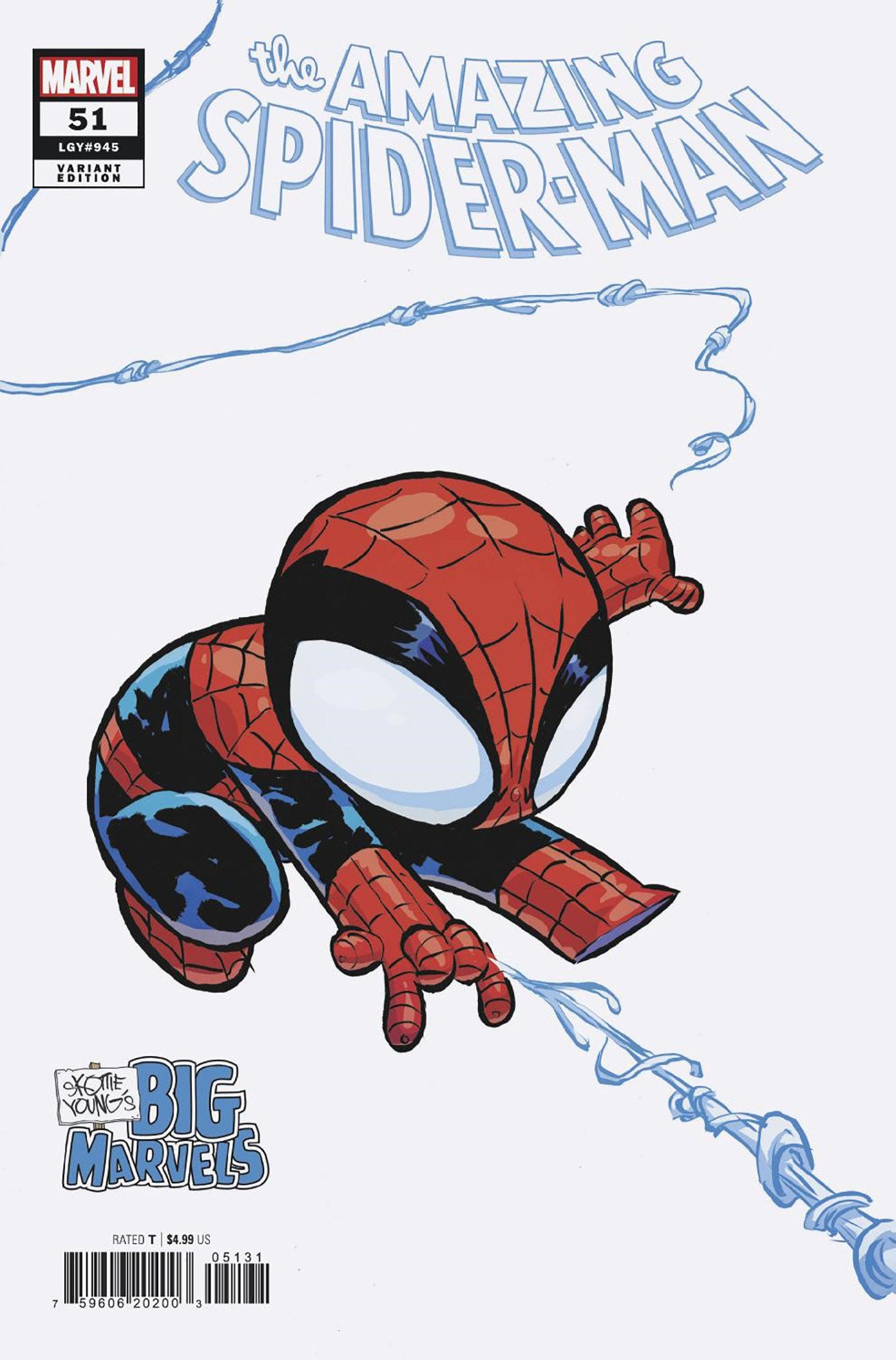 Amazing Spider-Man #51 Skottie Young'S Big Marvel Variant | Odin's Place
