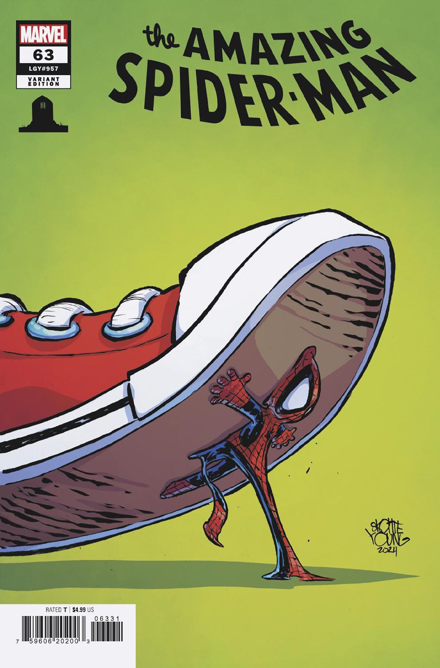 Amazing Spider-Man #63 Skottie Young 8 Deaths Of Spider-Man Variant | Odin's Place