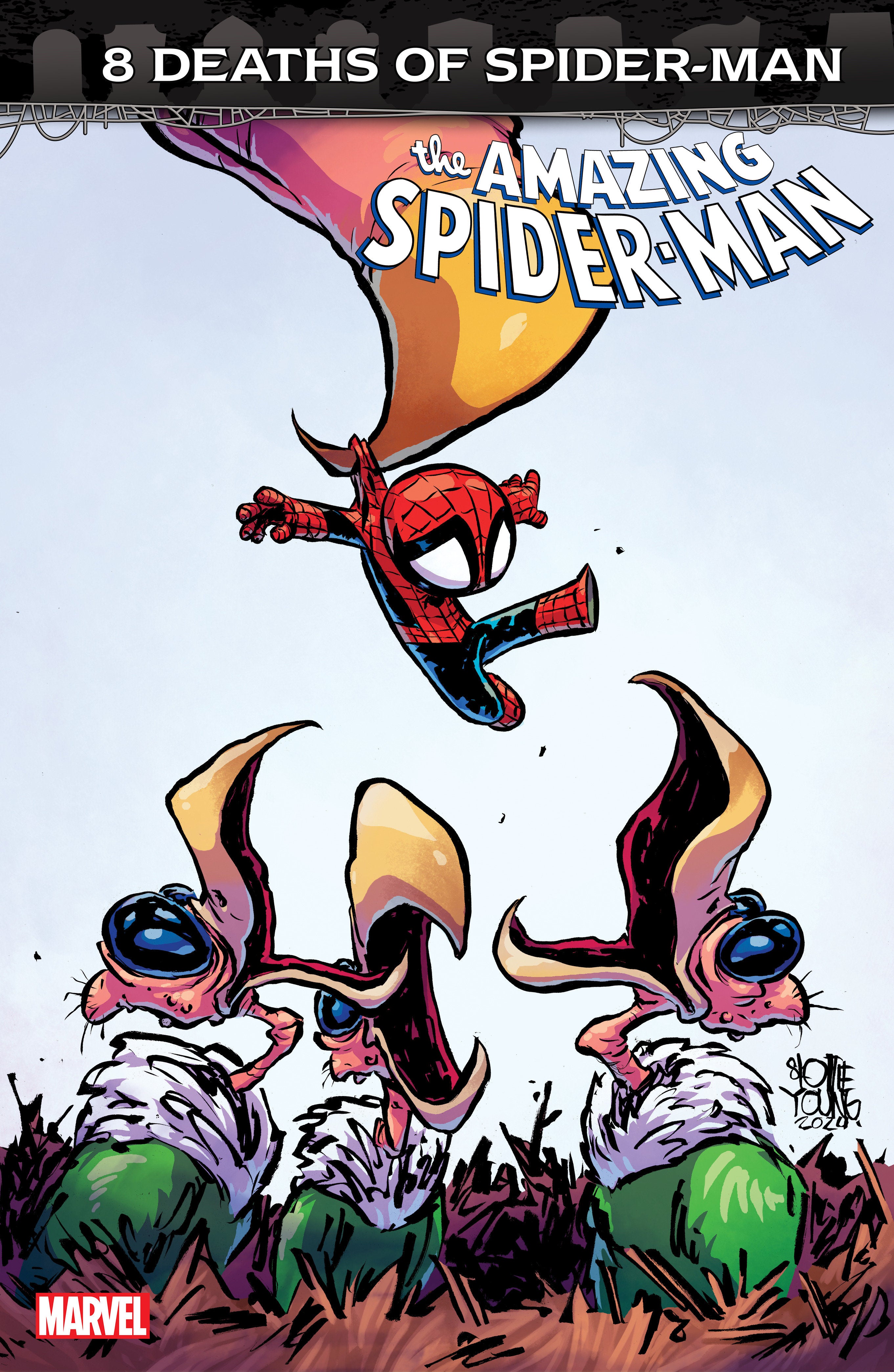 Amazing Spider-Man #64 Skottie Young 8 Deaths Of Spider-Man Variant | Odin's Place