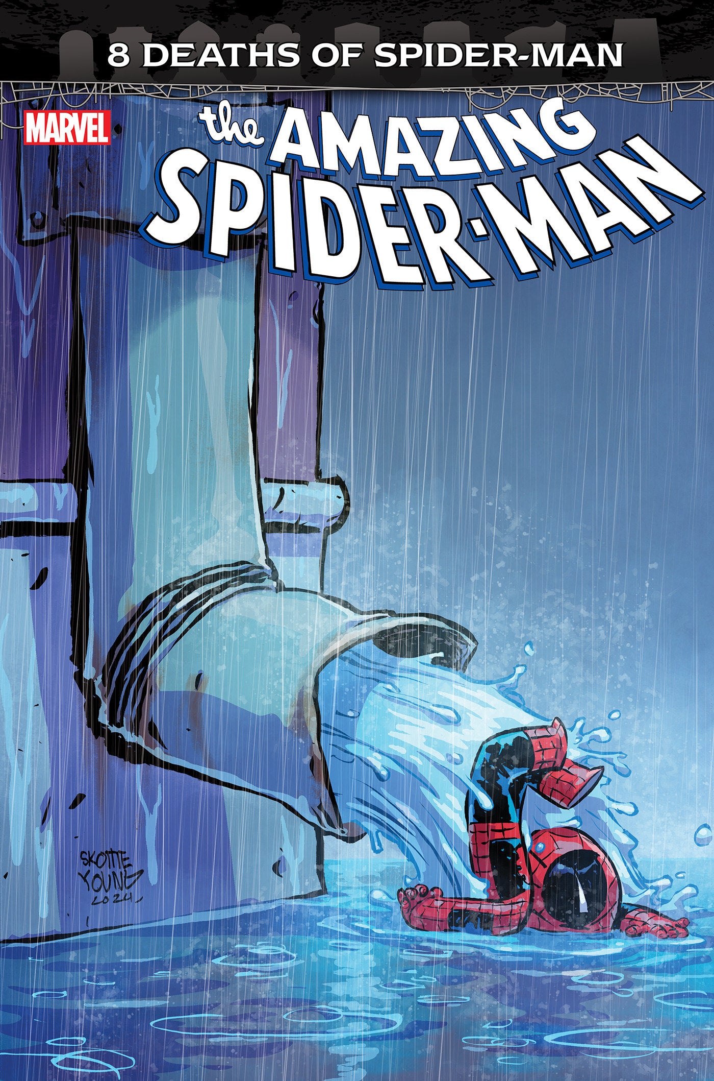 Amazing Spider-Man #66 Skottie Young 8 Deaths Of Spider-Man Variant | Odin's Place