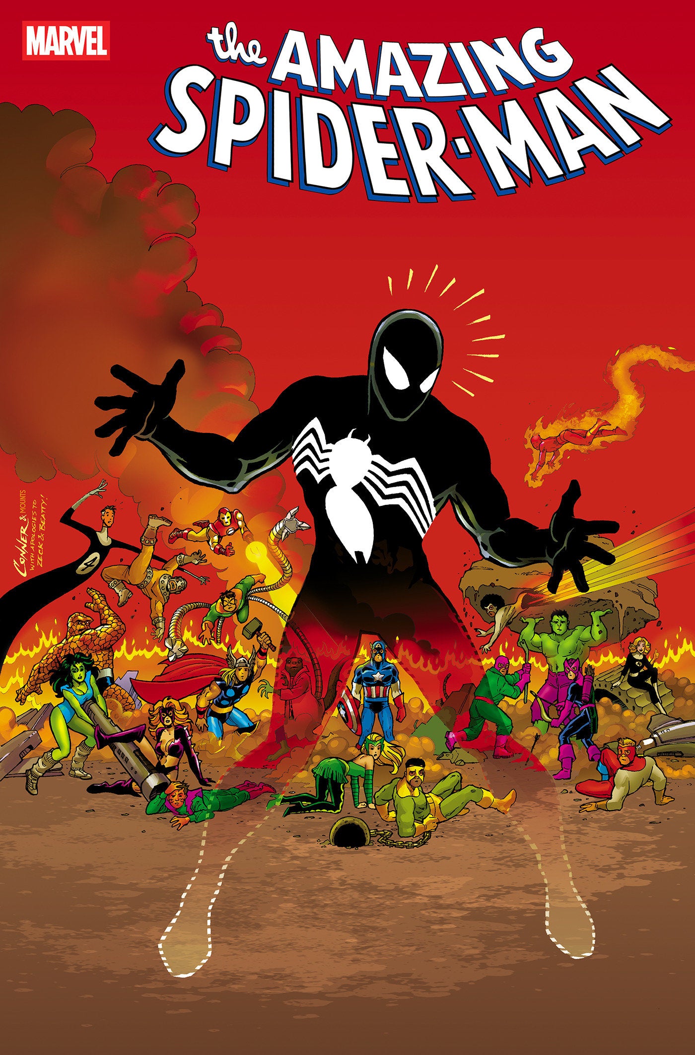 Amazing Spider-Man #69 Amanda Conner Invisible! Variant [Doom] | Odin's Place