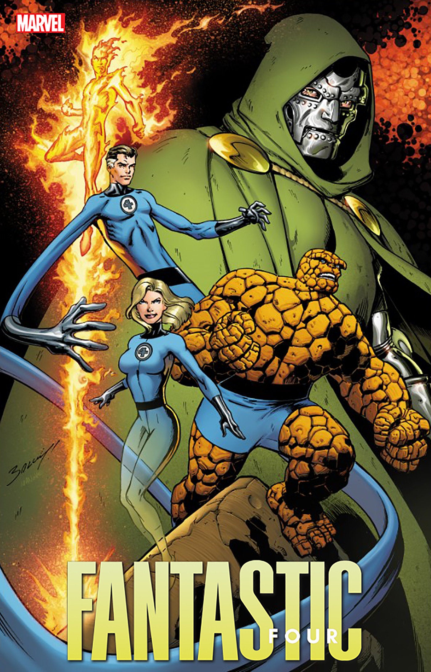 Fantastic Four #27 Mark Bagley Variant | Odin's Place