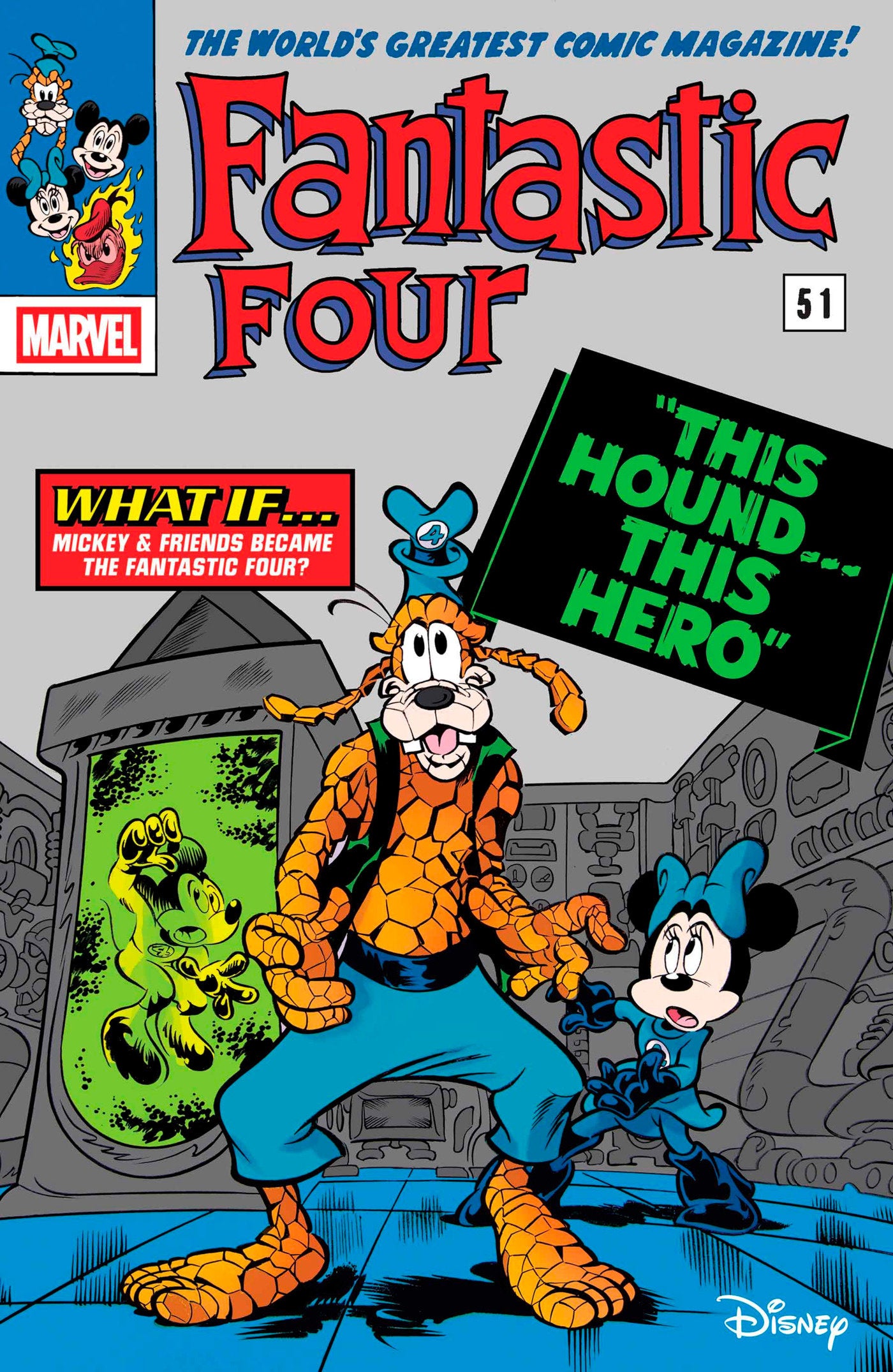 Fantastic Four #29 Mottura What If Disney Fantastic Four Variant | Odin's Place