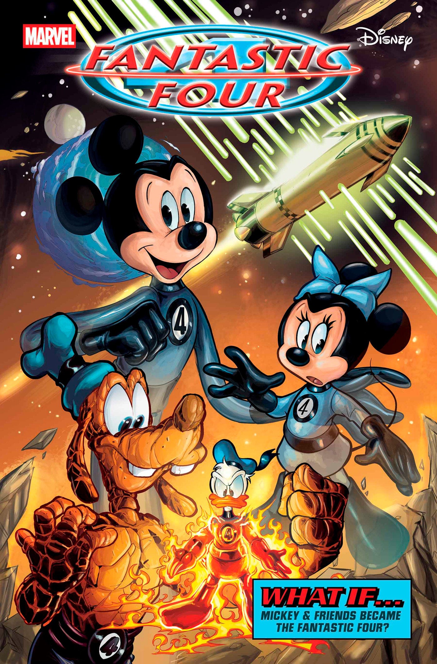 Fantastic Four #30 Ciro Cangialosi Disney What If? Fantastic Four Homage Variant [Doom] | Odin's Place